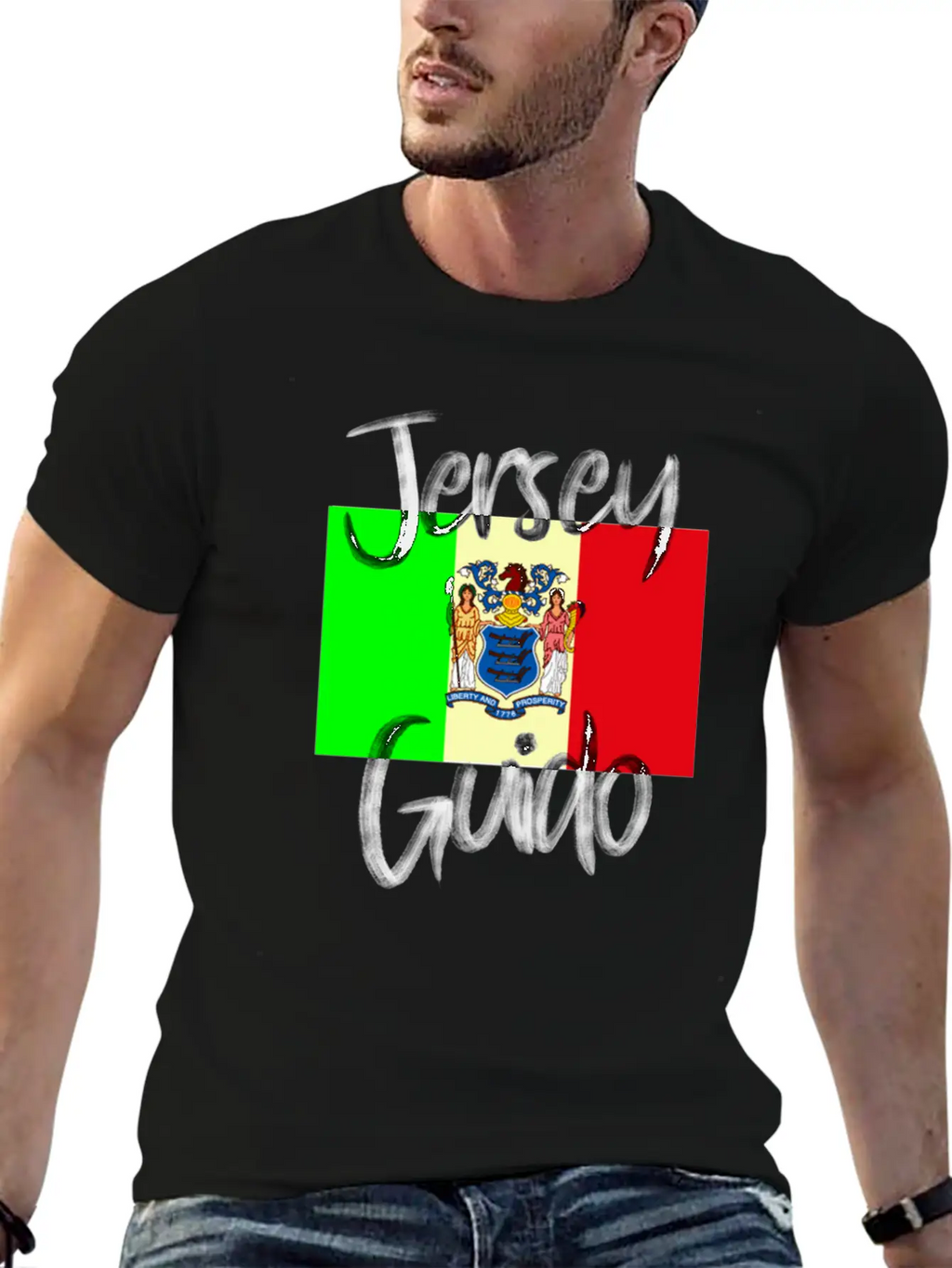 Jersey GuidoProud Italalian Team Italian USAFamily Timeless Short Sleeve Tee – Comfy And Minimalist Design