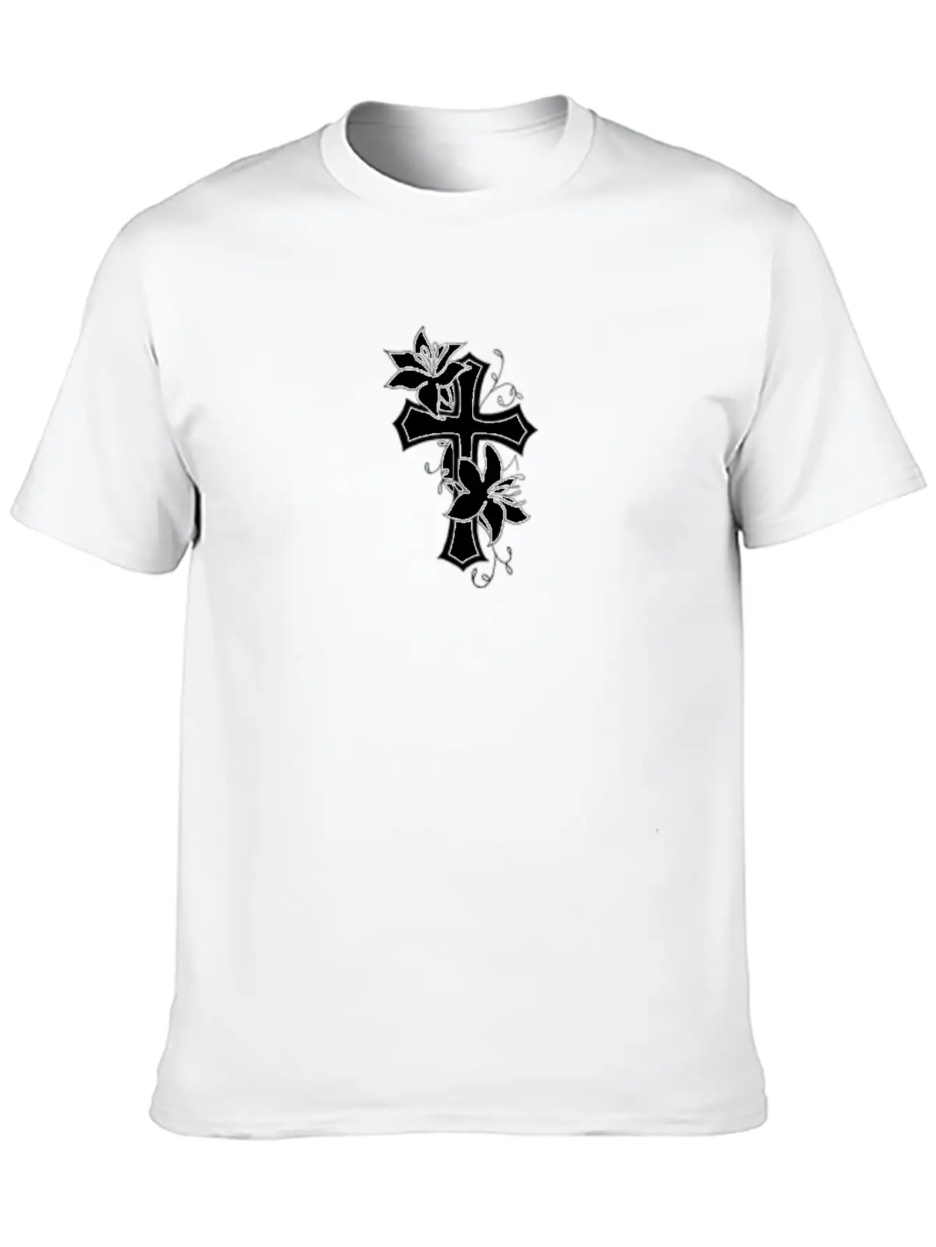 Jesus Christ Cross Classic Cotton Tee – Unisex Comfort For Any Season