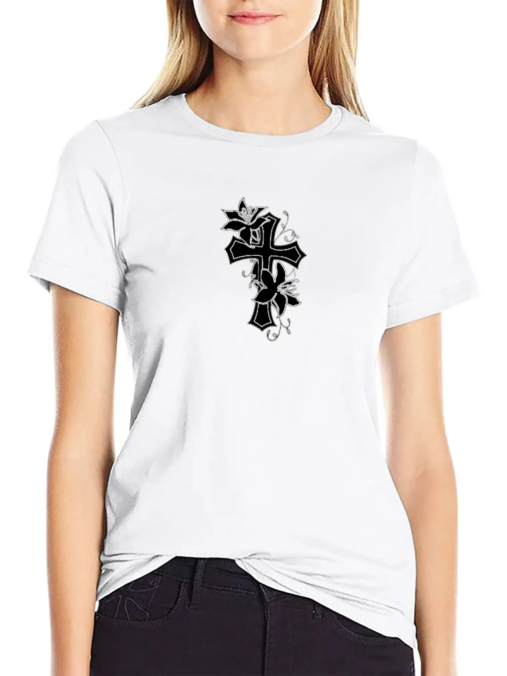 Jesus Christ Cross Classic Cotton Tee – Unisex Comfort For Any Season