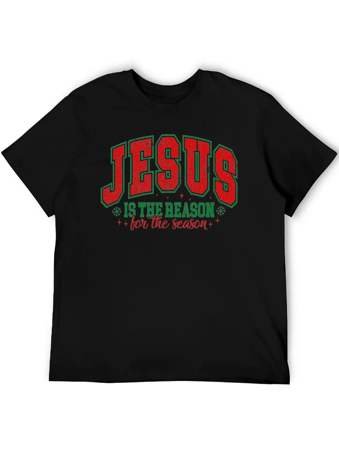 Jesus Is The Reason For The Season Essential Cotton Tee For Daily Outfits – Unisex Style