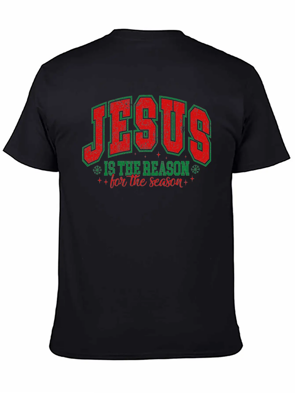 Jesus Is The Reason For The Season Essential Cotton Tee For Daily Outfits – Unisex Style