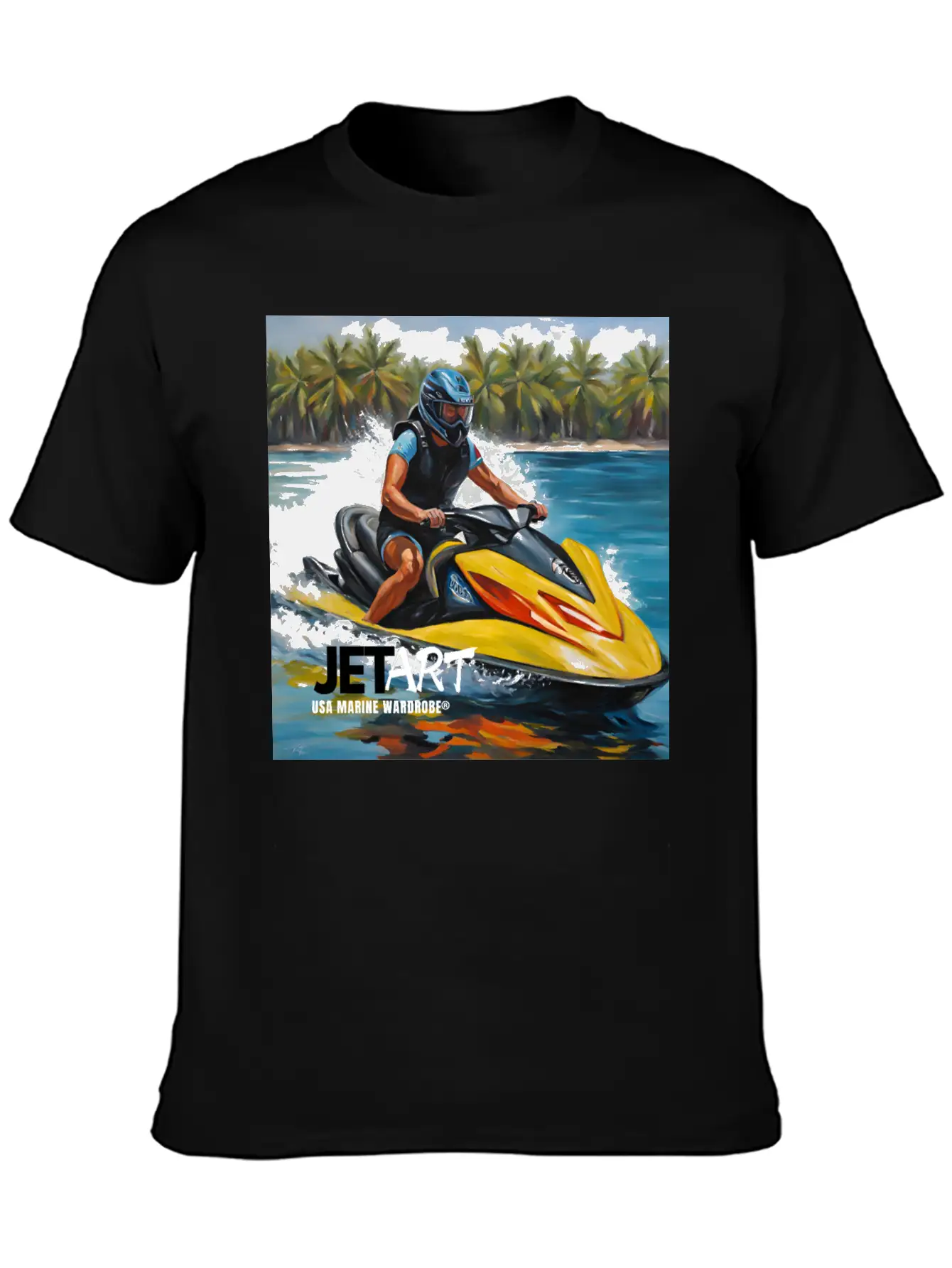 JET ART Essential Cotton Tee For Daily Outfits – Unisex Style