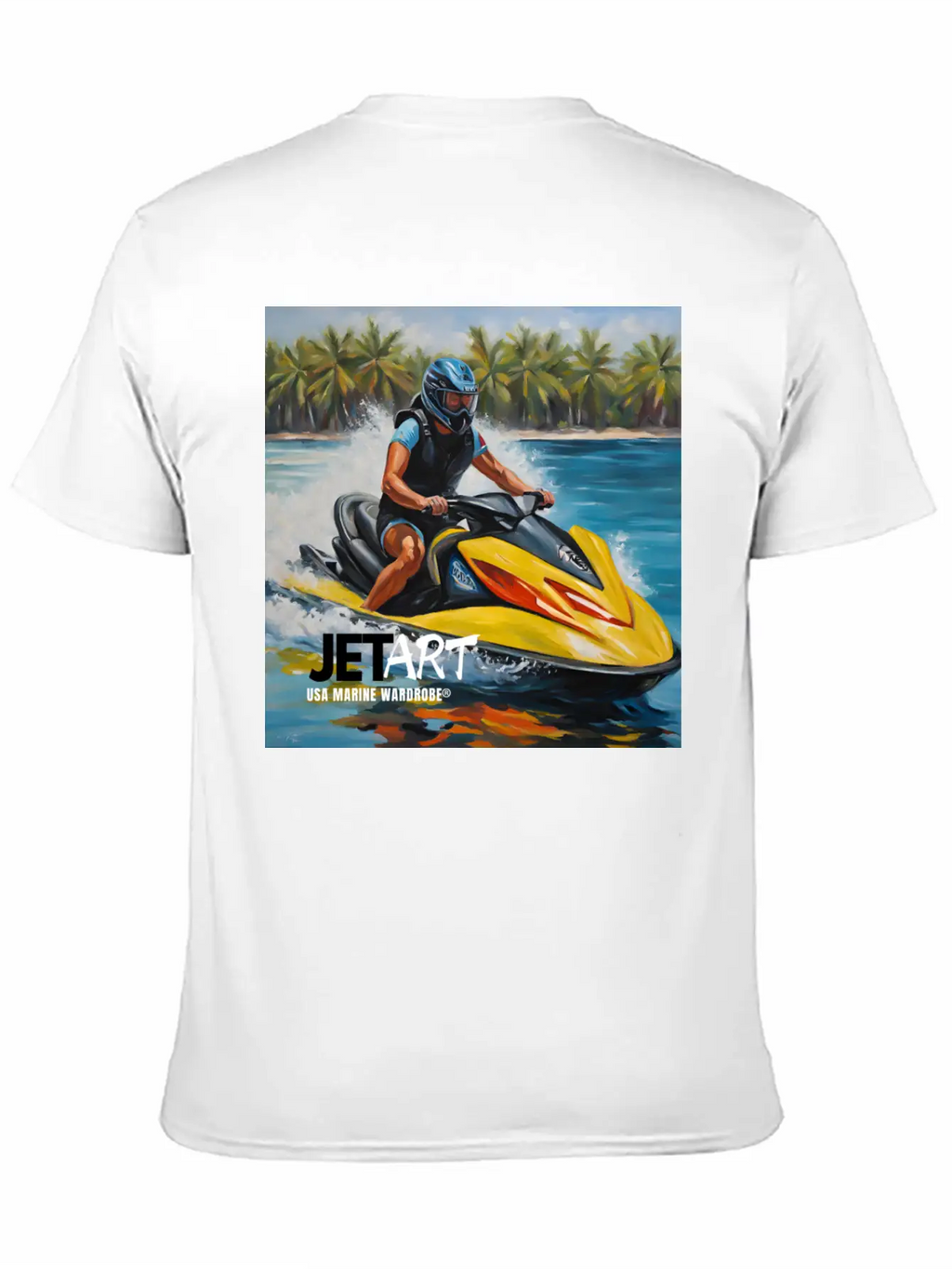 JET ART Essential Cotton Tee For Daily Outfits – Unisex Style