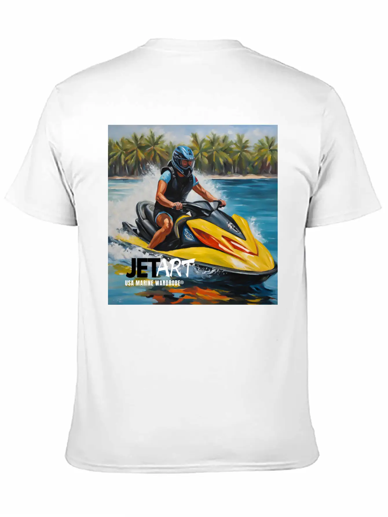 JET ART Essential Cotton Tee For Daily Outfits – Unisex Style