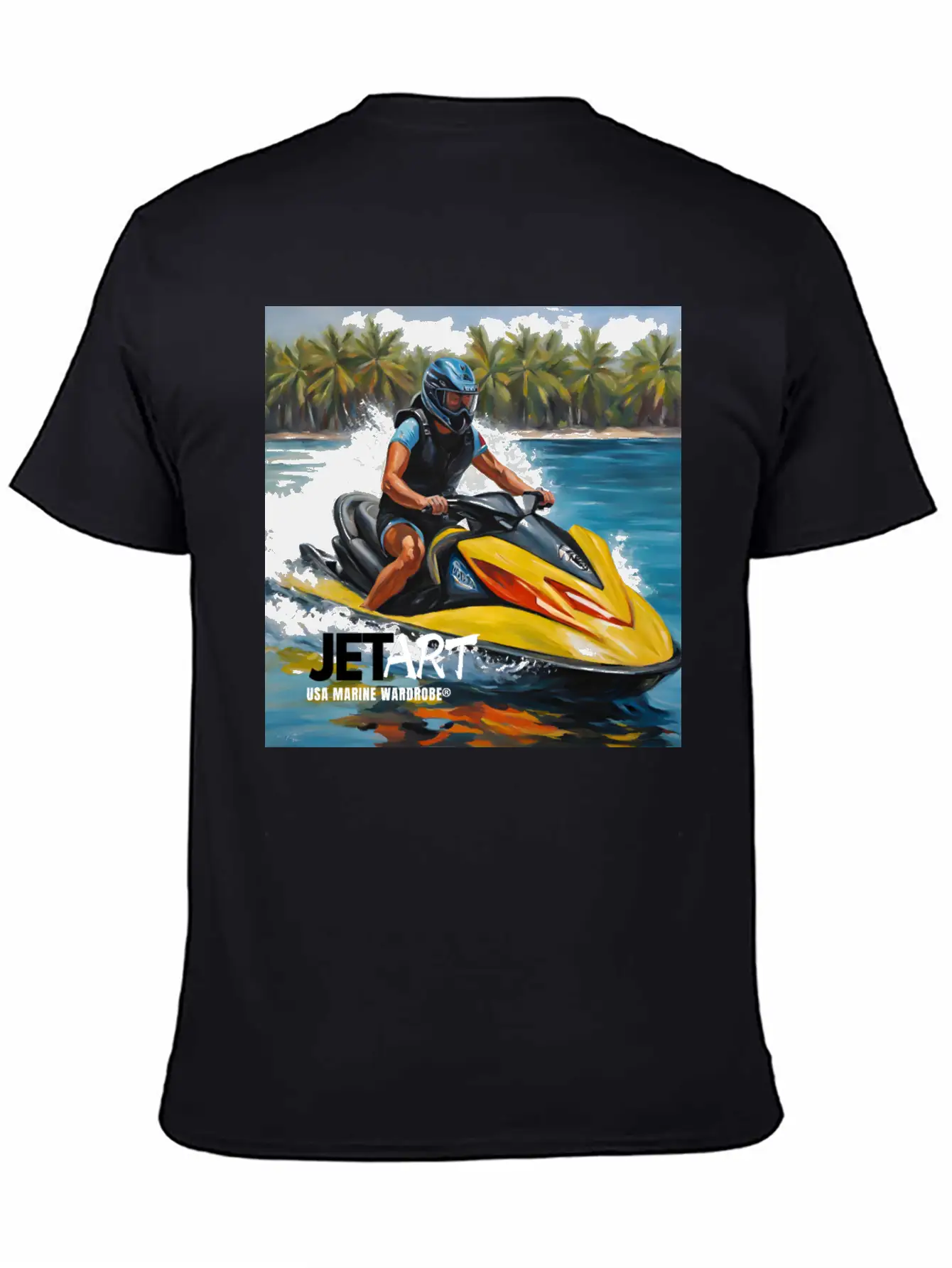 JET ART Essential Cotton Tee For Daily Outfits – Unisex Style