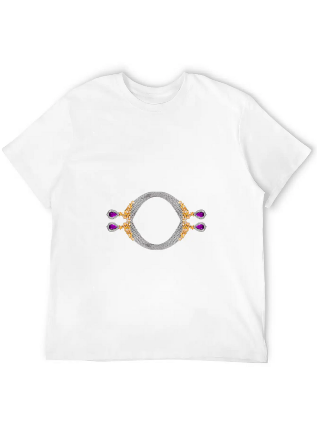 Jewelry Fashion Classic Cotton Tee – Unisex Comfort For Any Season