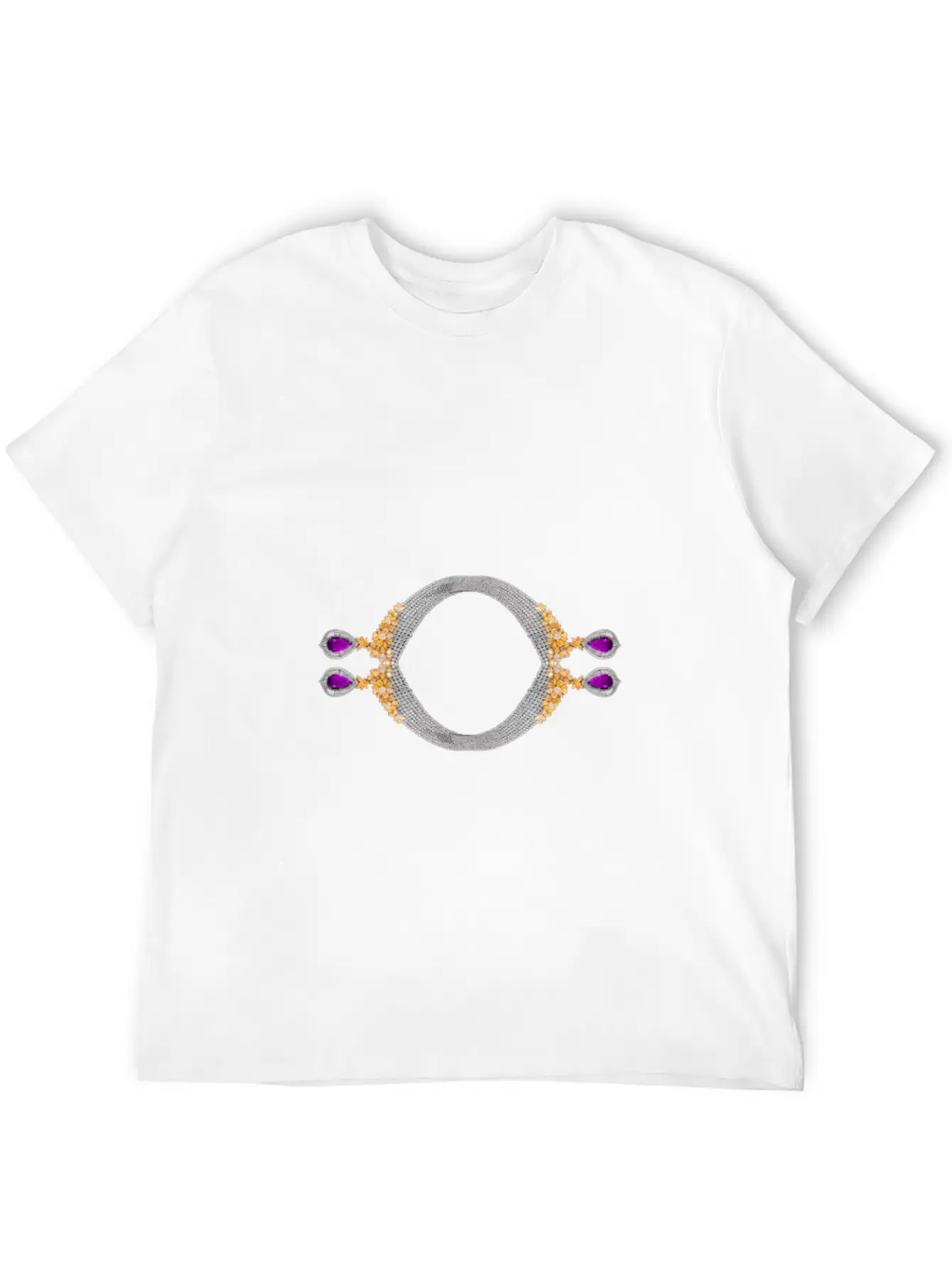 Jewelry Fashion Classic Cotton Tee – Unisex Comfort For Any Season