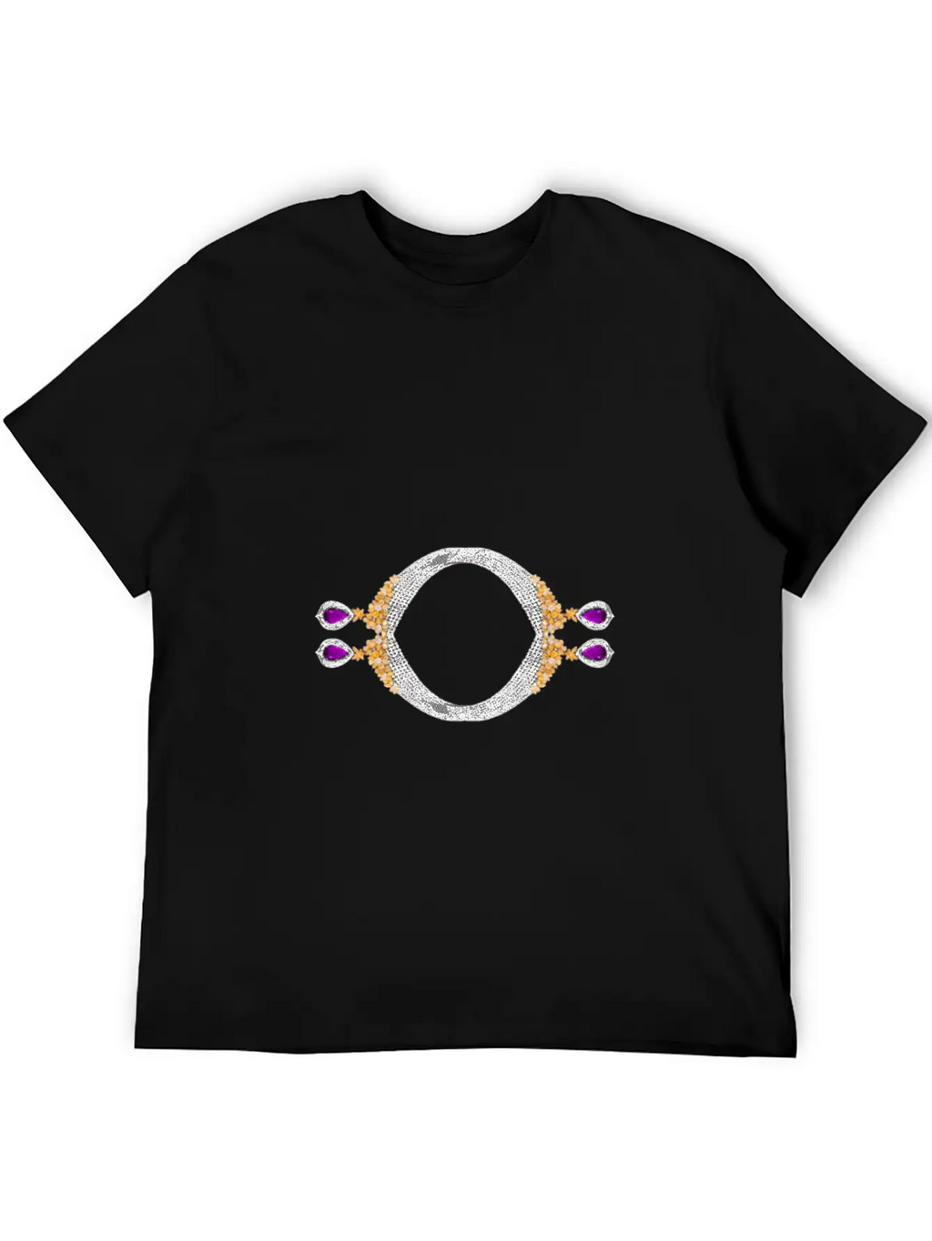 Jewelry Fashion Classic Cotton Tee – Unisex Comfort For Any Season