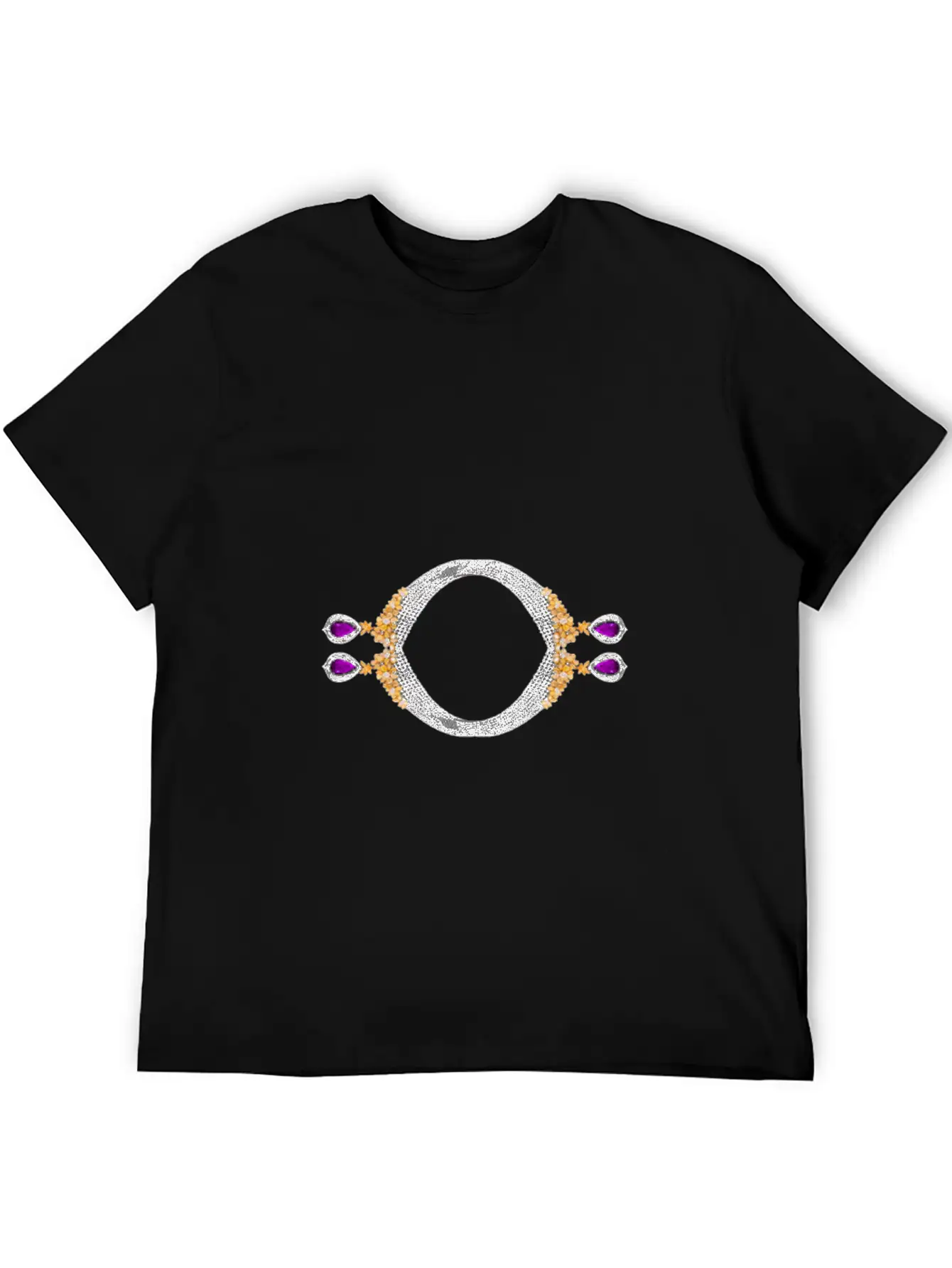 Jewelry Fashion Classic Cotton Tee – Unisex Comfort For Any Season