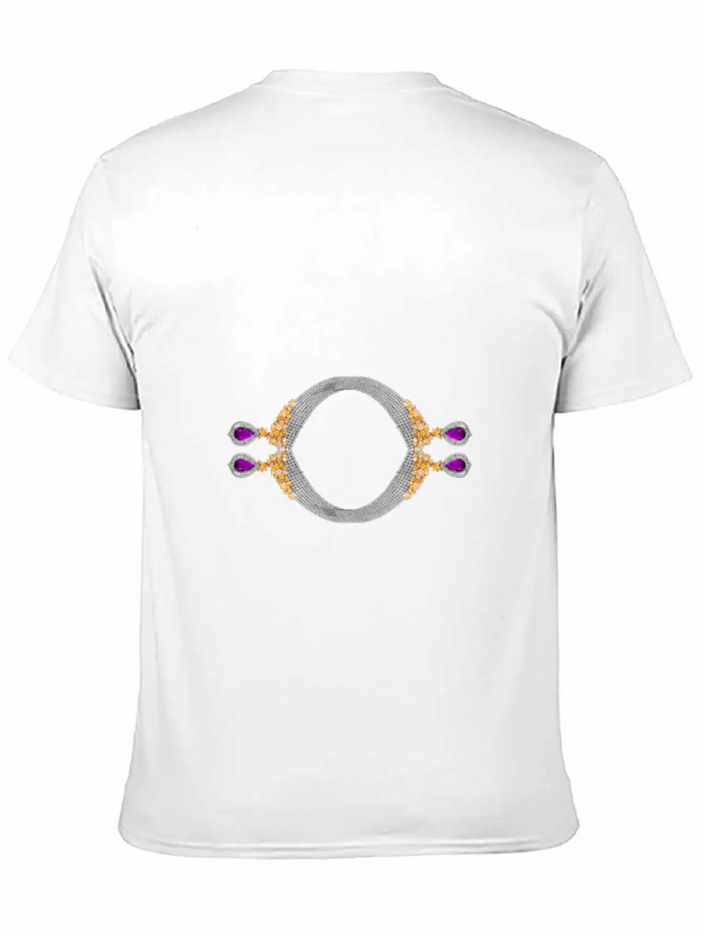 Jewelry Fashion Classic Cotton Tee – Unisex Comfort For Any Season