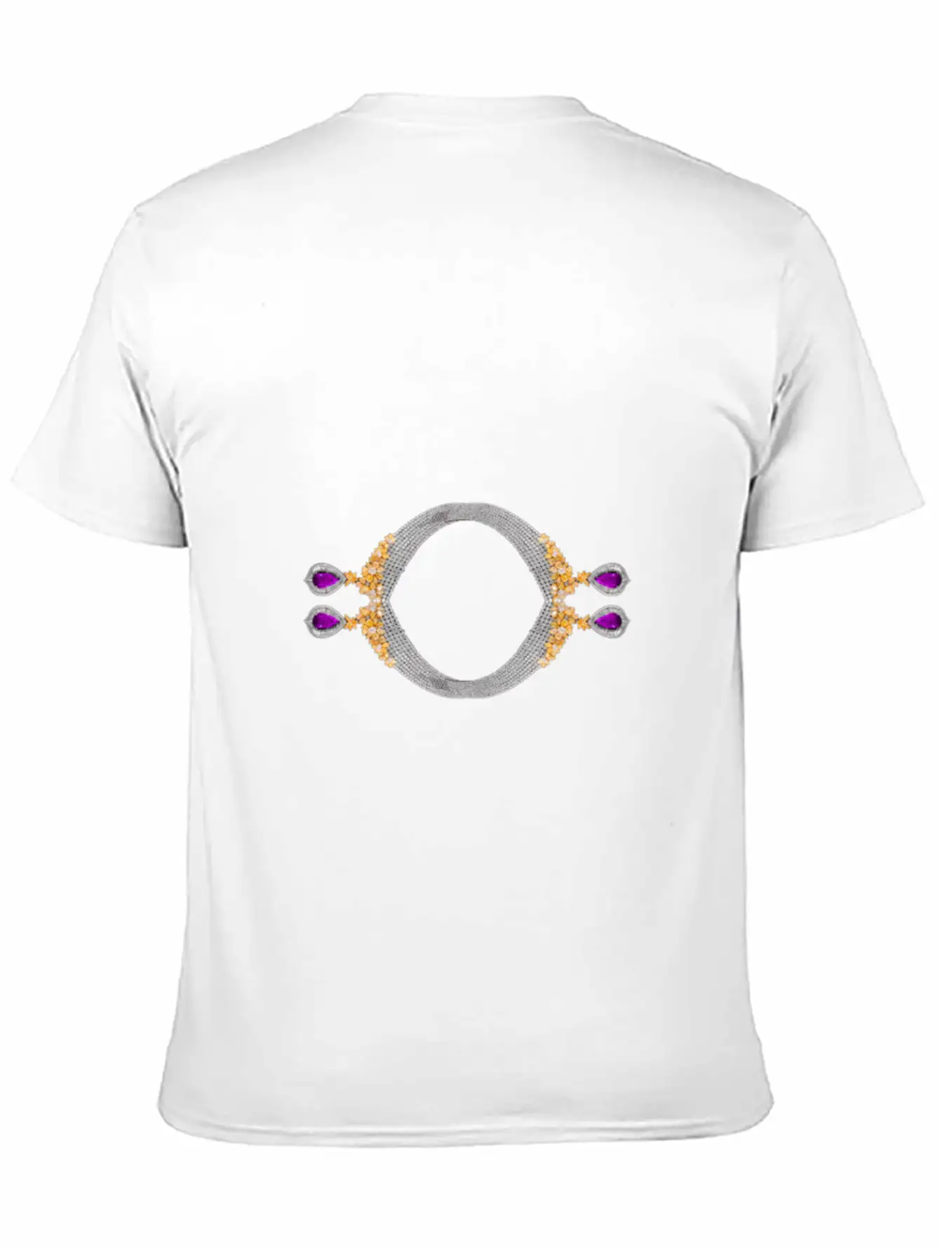 Jewelry Fashion Classic Cotton Tee – Unisex Comfort For Any Season