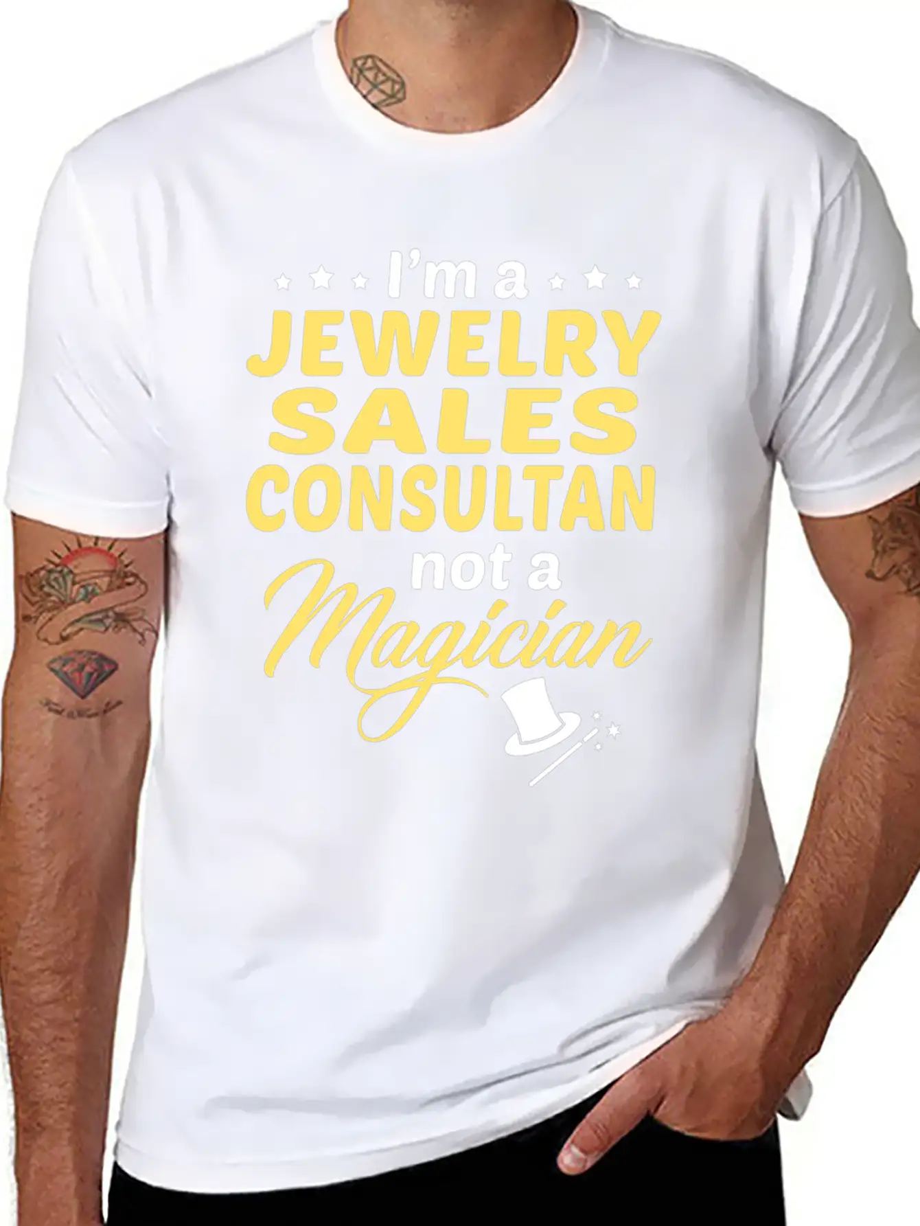 Jewelry Sales Consultan Essential Unisex Summer Tee – Soft Cotton Casual Fit