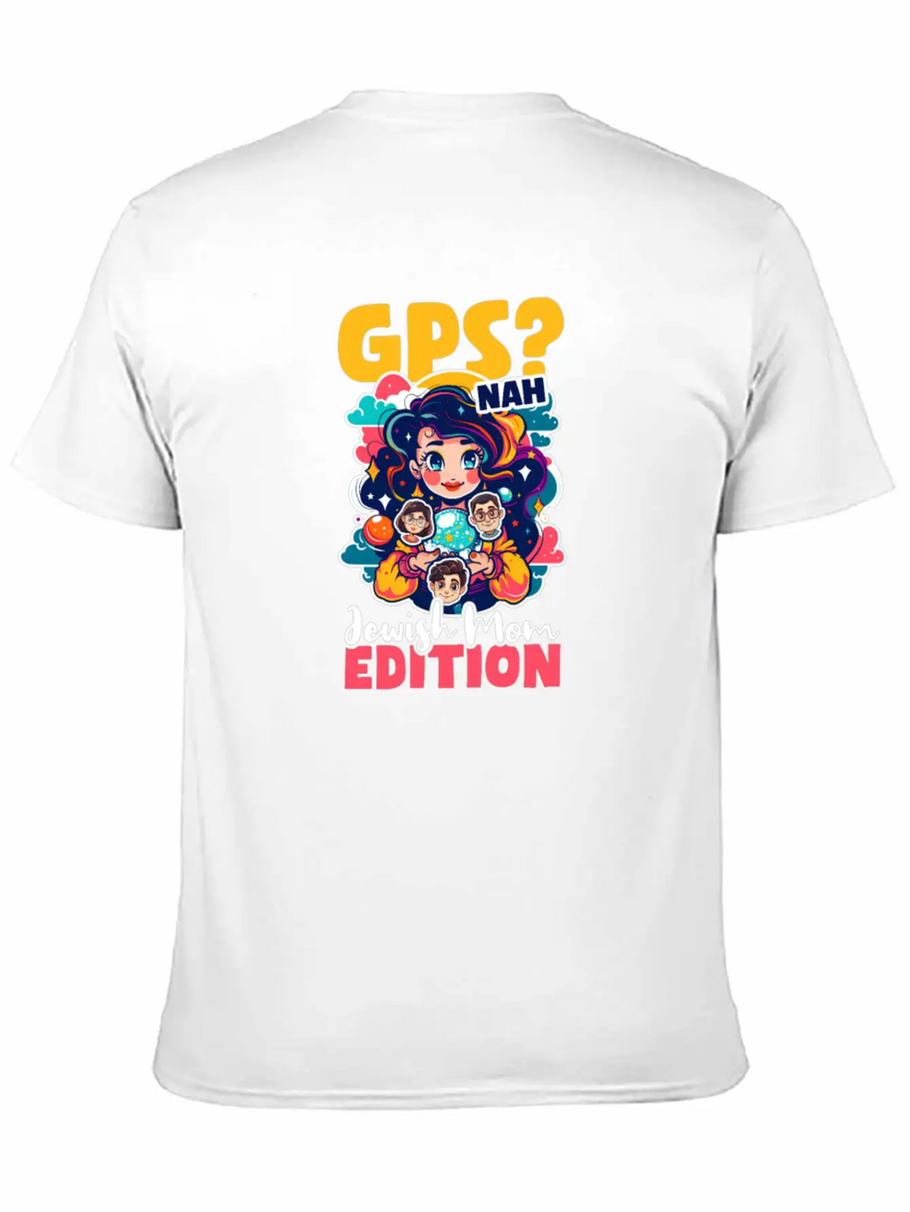 Jewish Mom GPS? Nah, Jewish Mom Intuition Timeless Short Sleeve Tee – Comfy And Minimalist Design