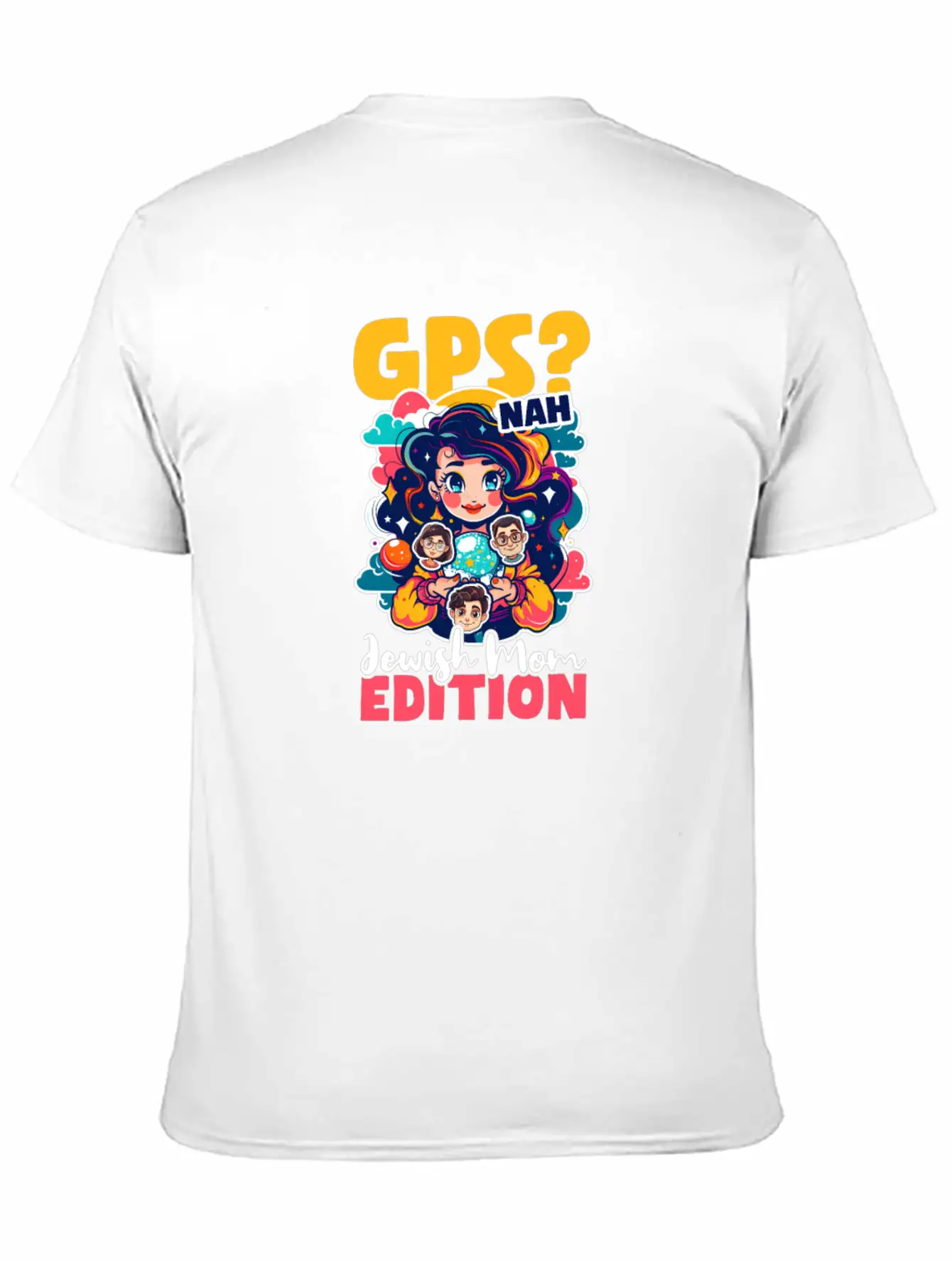 Jewish Mom GPS? Nah, Jewish Mom Intuition Timeless Short Sleeve Tee – Comfy And Minimalist Design