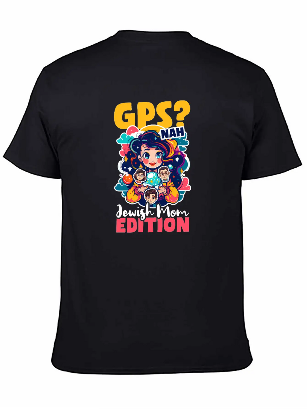 Jewish Mom GPS? Nah, Jewish Mom Intuition Timeless Short Sleeve Tee – Comfy And Minimalist Design