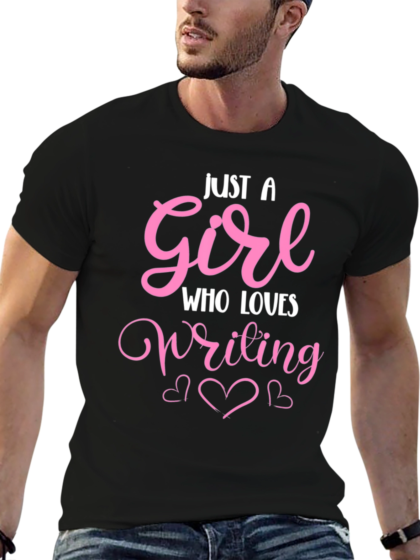 Just A Girl Who Loves Writing T-Shirt