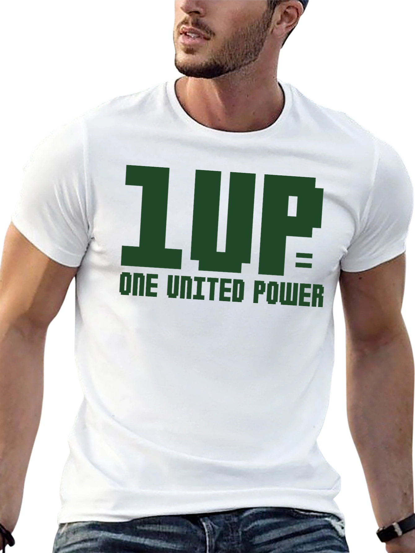1UP One United Power Graphic Tee - Black