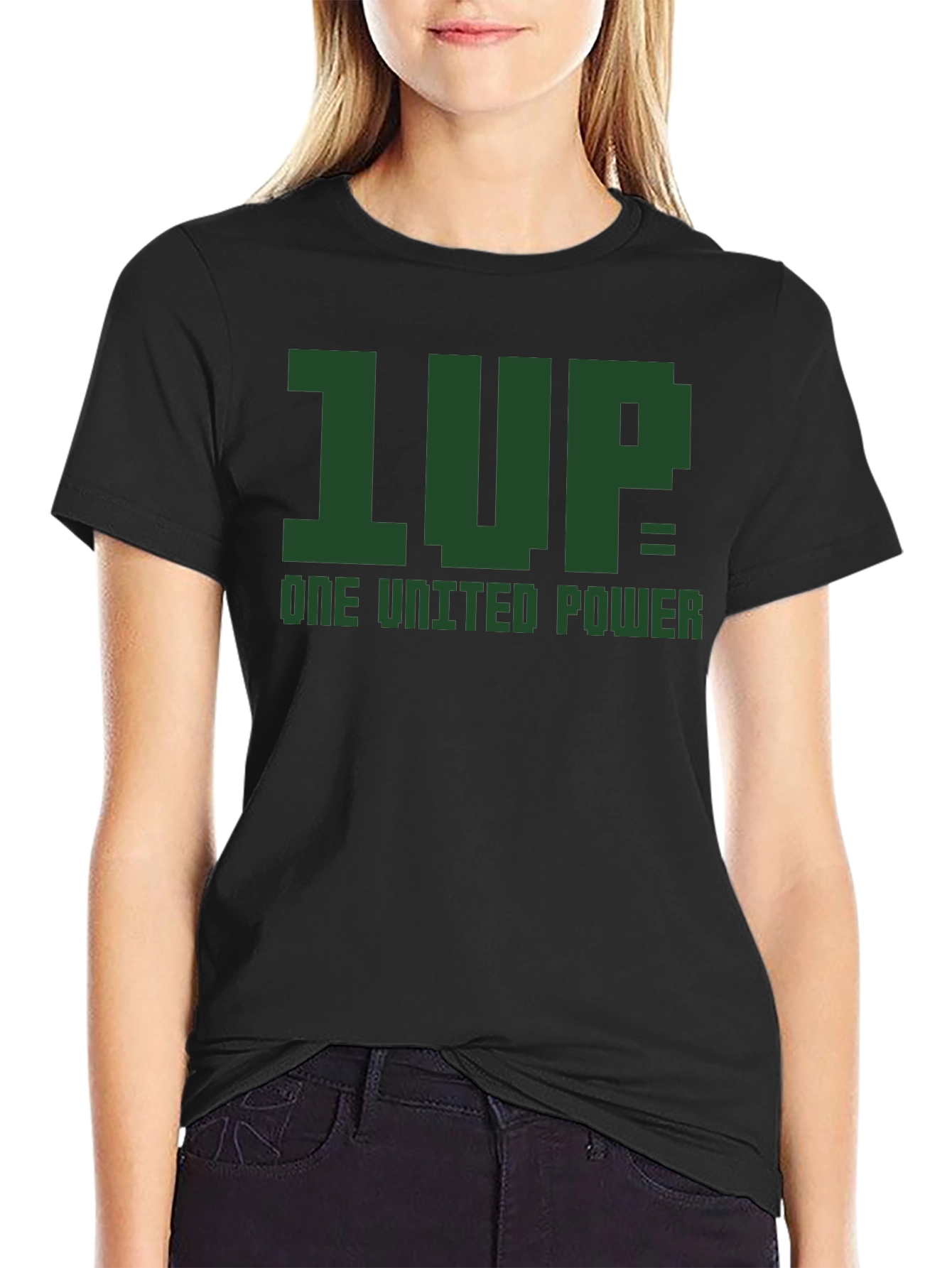 1UP One United Power Graphic Tee - Black