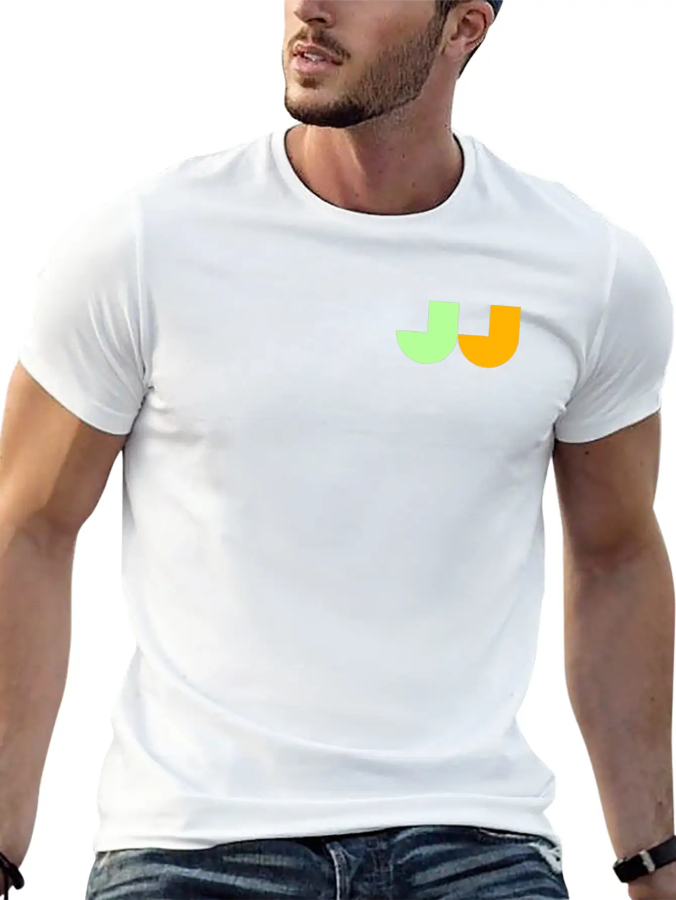 JJ Graphic Classic T Shirt Breathable Soft Cotton T-Shirt – Timeless Casual Look