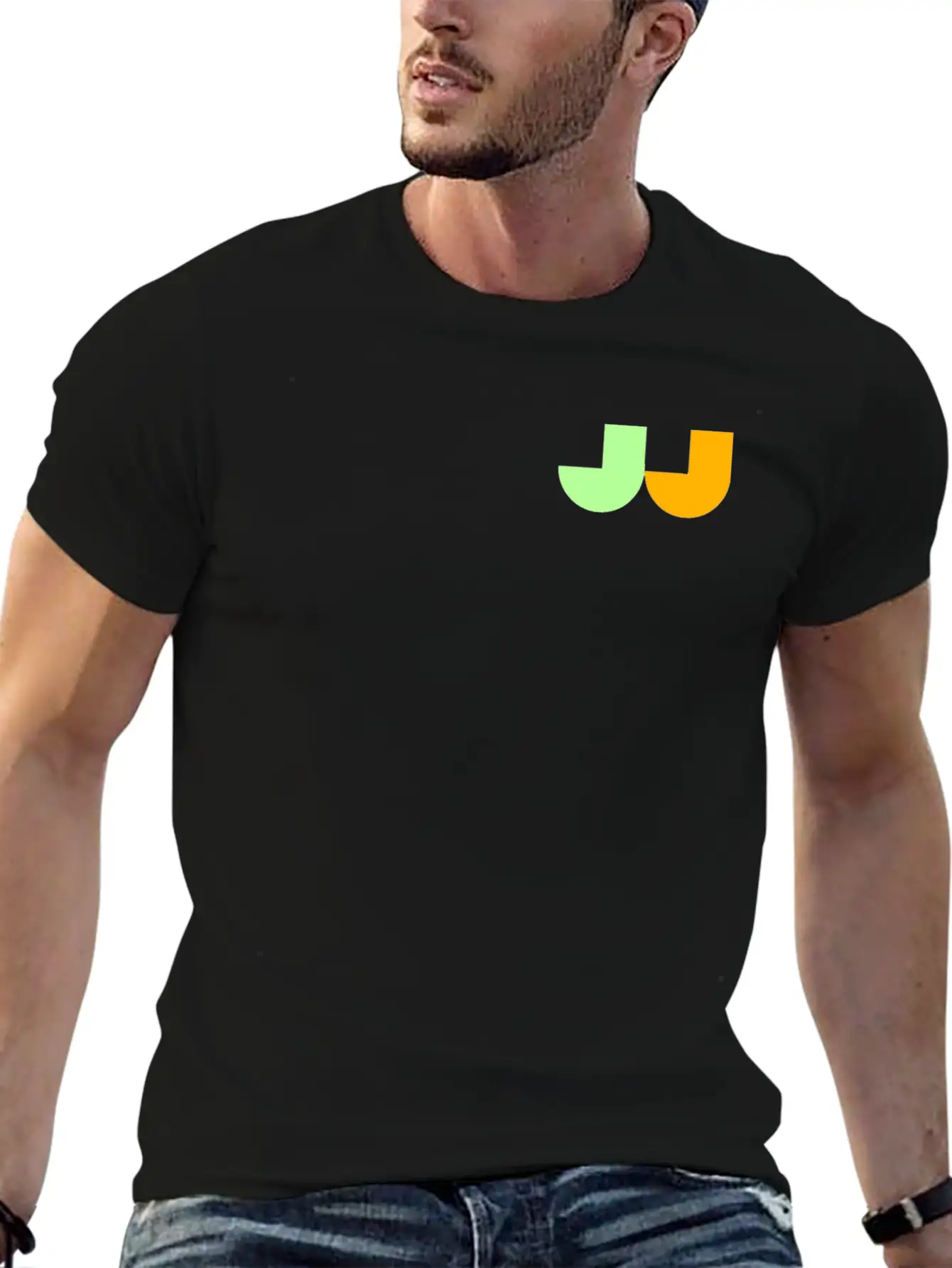 JJ Graphic Classic T Shirt Breathable Soft Cotton T-Shirt – Timeless Casual Look
