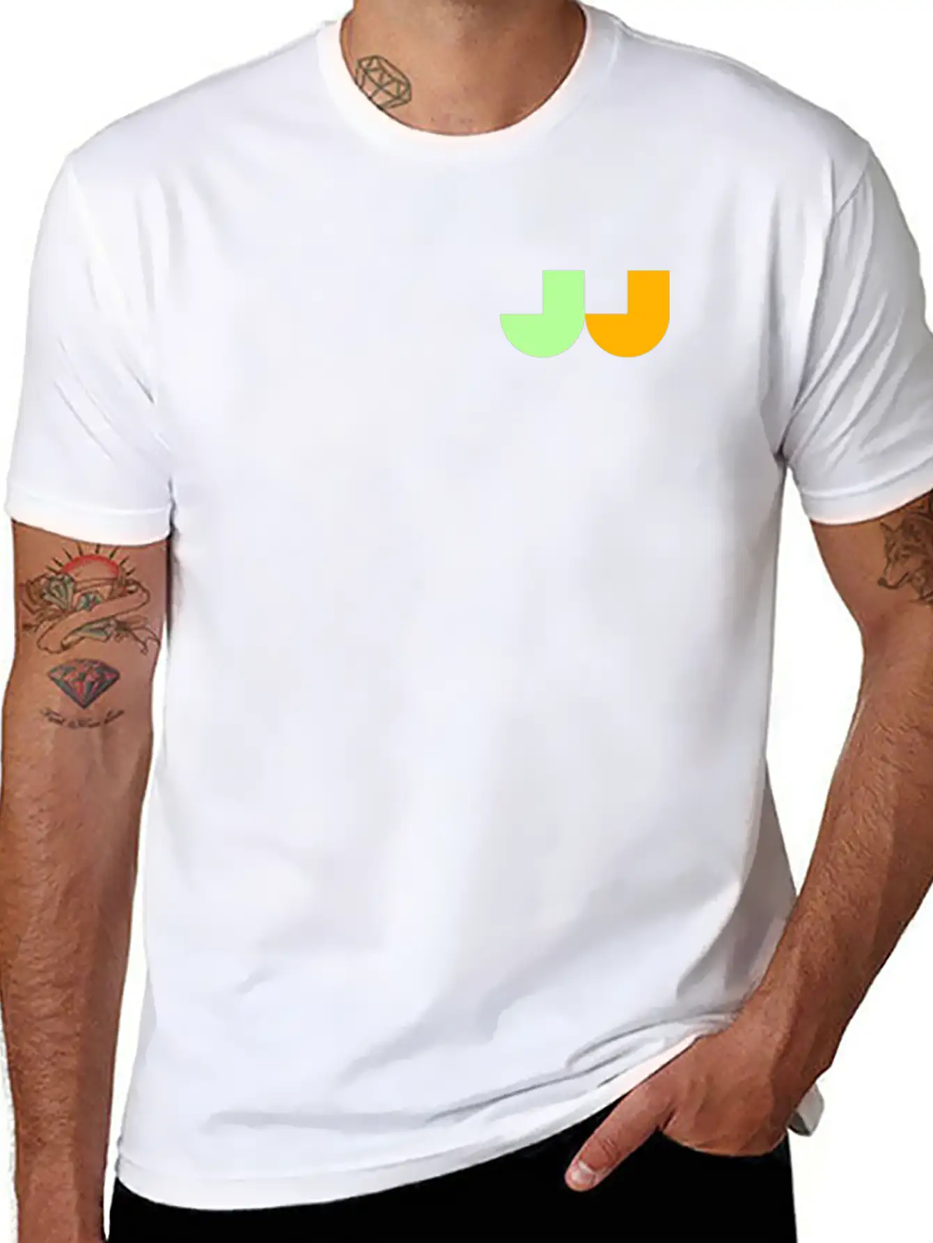 JJ Graphic Classic T Shirt Breathable Soft Cotton T-Shirt – Timeless Casual Look
