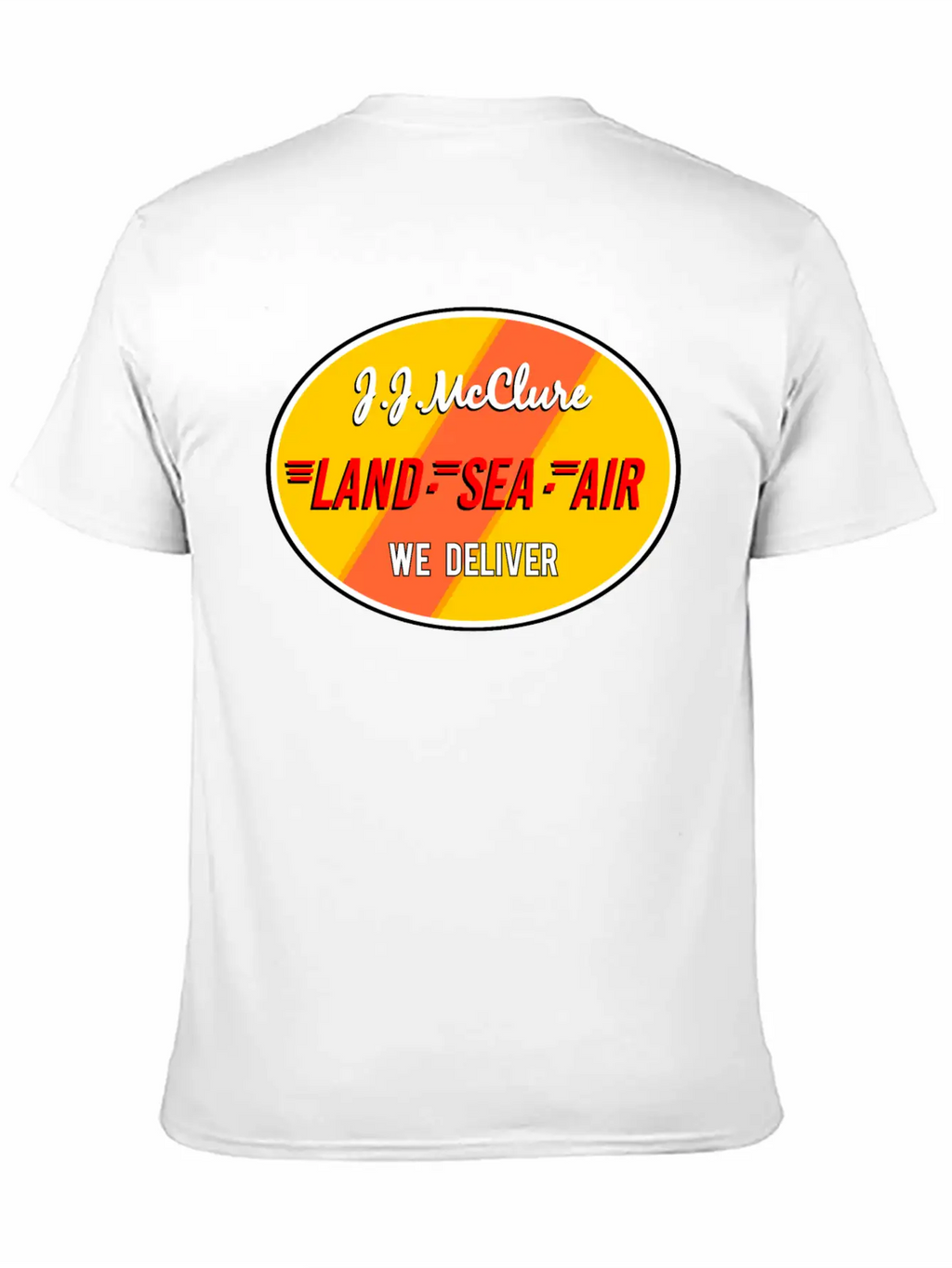 Jj Mc Clure Land Sea Air Breathable Graphic T-Shirt – Perfect For Casual Days
