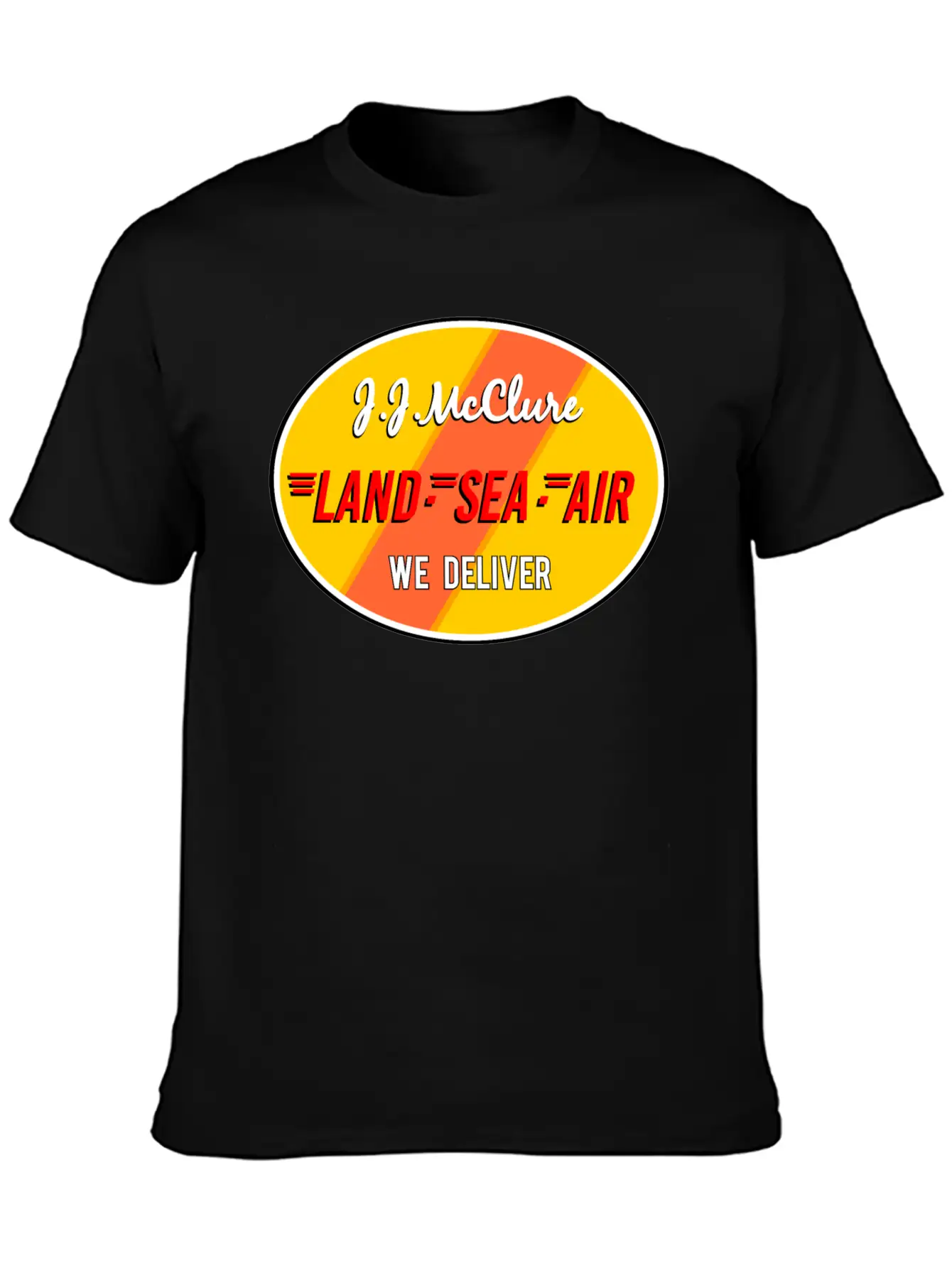 Jj Mc Clure Land Sea Air Breathable Graphic T-Shirt – Perfect For Casual Days