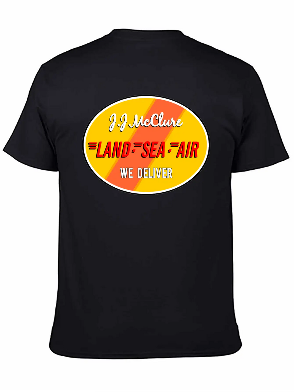 Jj Mc Clure Land Sea Air Breathable Graphic T-Shirt – Perfect For Casual Days