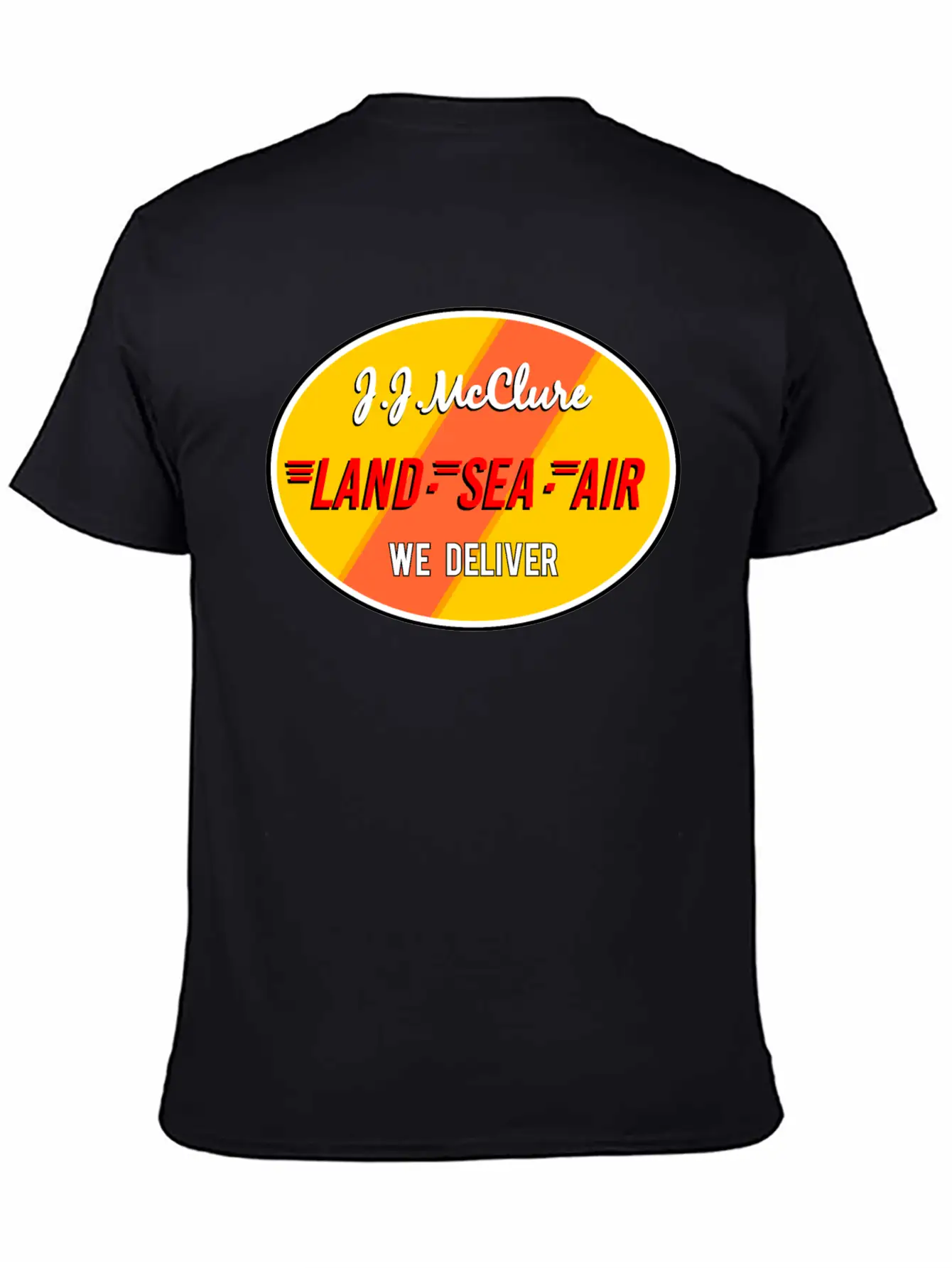 Jj Mc Clure Land Sea Air Breathable Graphic T-Shirt – Perfect For Casual Days