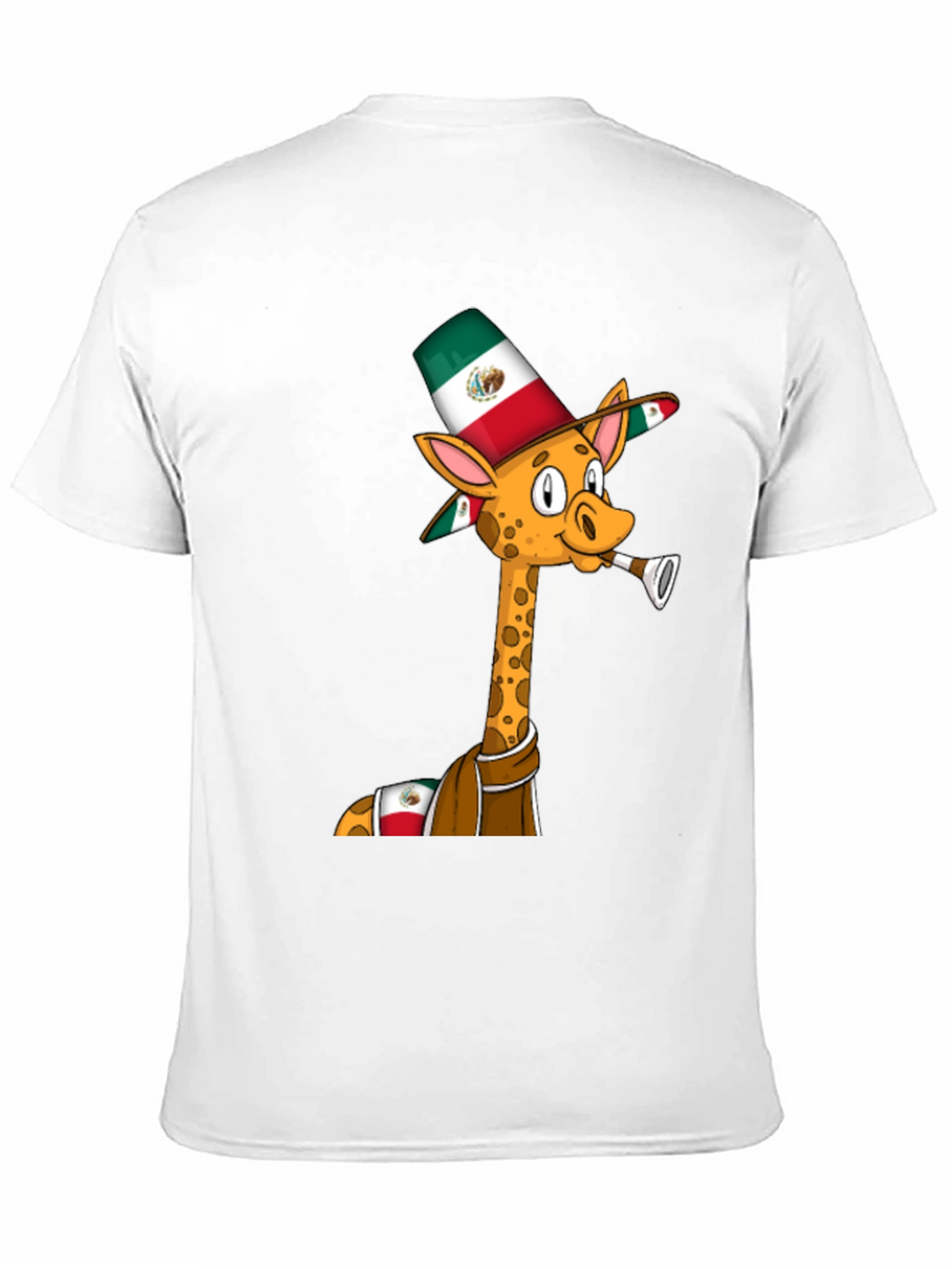 Fiesta Giraffe T-Shirt - Viva Mexico!