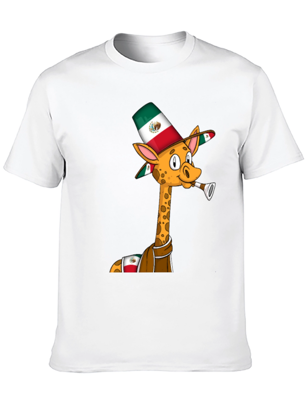 Fiesta Giraffe T-Shirt - Viva Mexico!