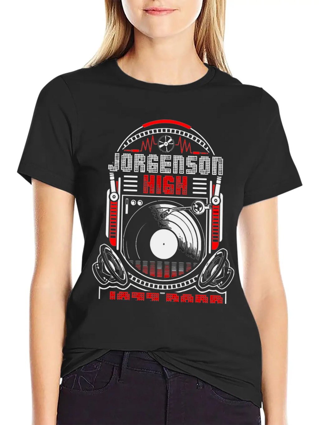 Jorgenson High Jazz Band Breathable Graphic T-Shirt – Perfect For Casual Days