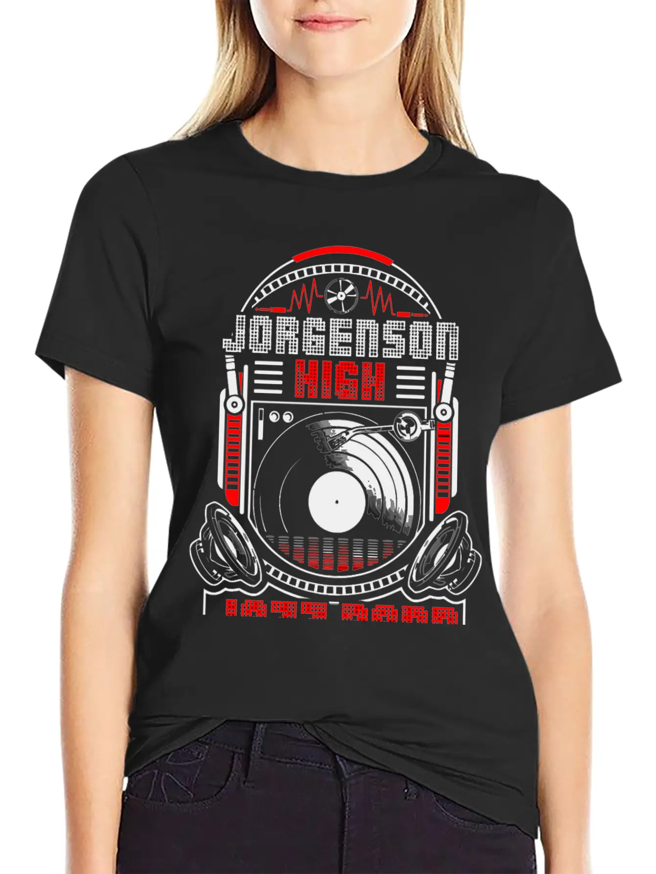 Jorgenson High Jazz Band Breathable Graphic T-Shirt – Perfect For Casual Days