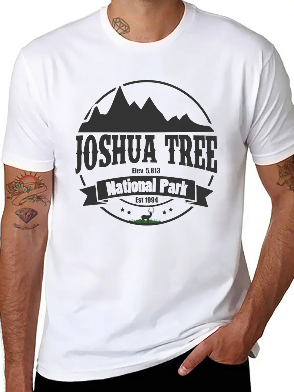 JOSHUA 1A.png Stylish Everyday T-Shirt – Unisex Basic Cotton Tee