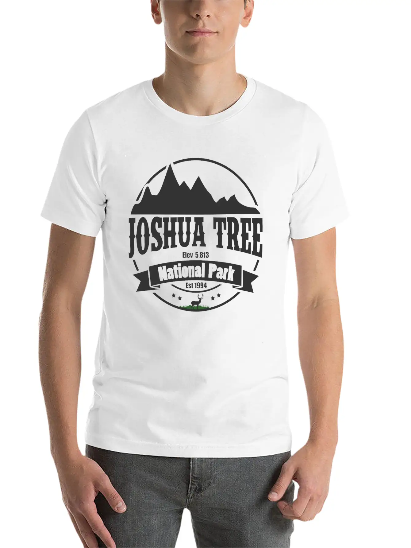 JOSHUA 1A.png Stylish Everyday T-Shirt – Unisex Basic Cotton Tee
