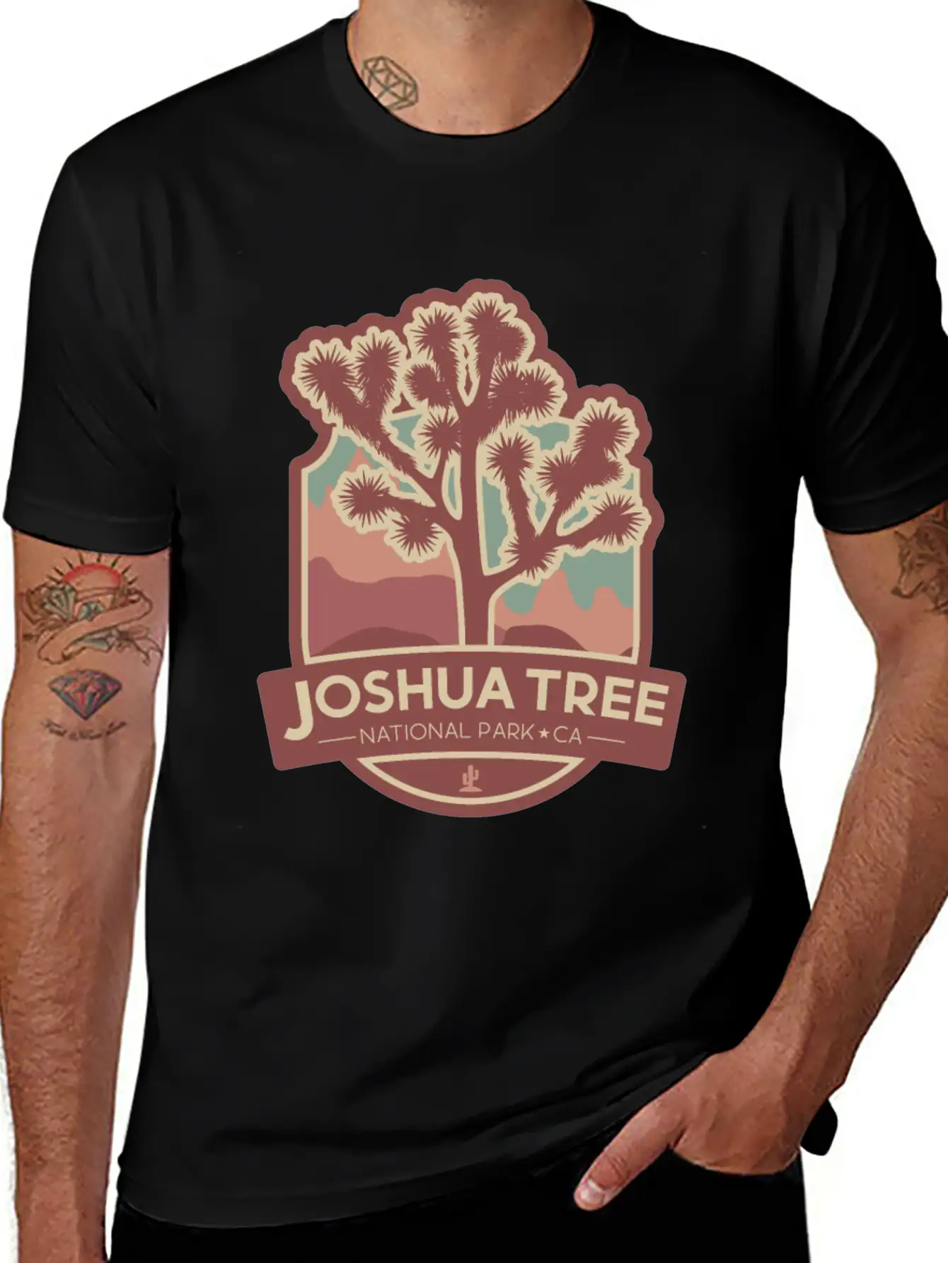 Joshua Tree National Park - California Relaxed Everyday Tee – Lightweight And Durable Cotton