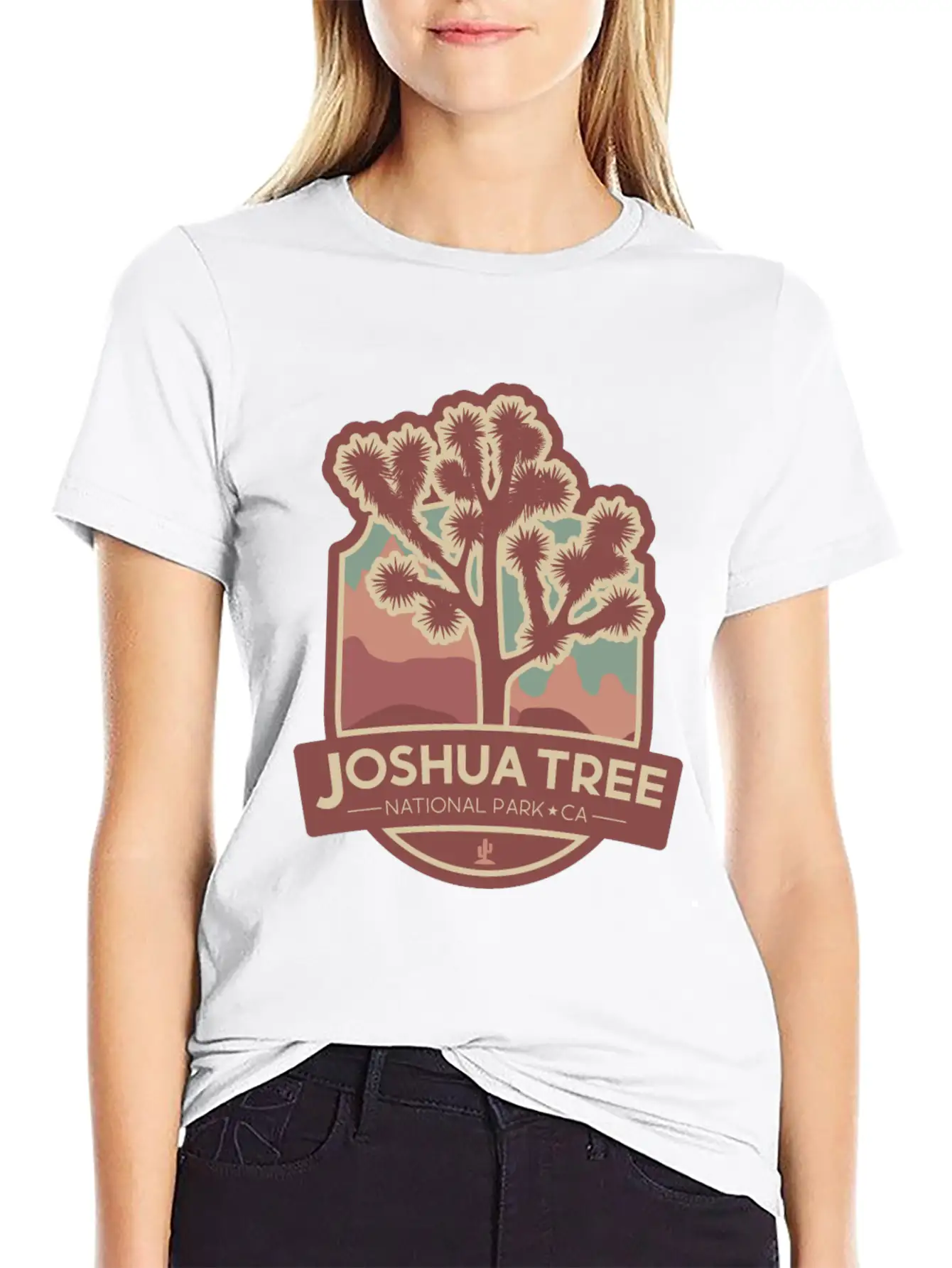 Joshua Tree National Park - California Relaxed Everyday Tee – Lightweight And Durable Cotton