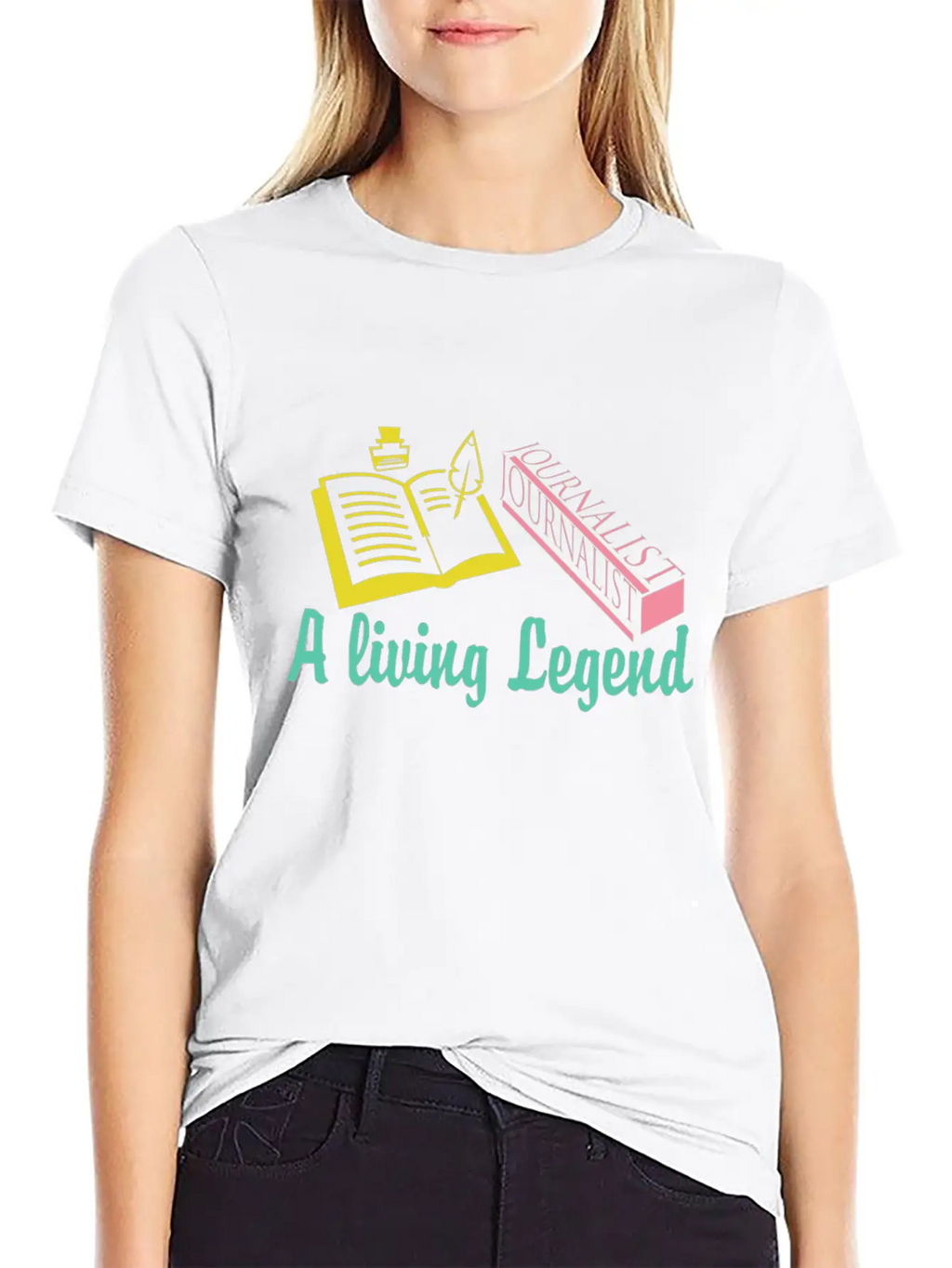 Journalist Unisex Casual T-Shirt – Clean Design For Daily Comfort