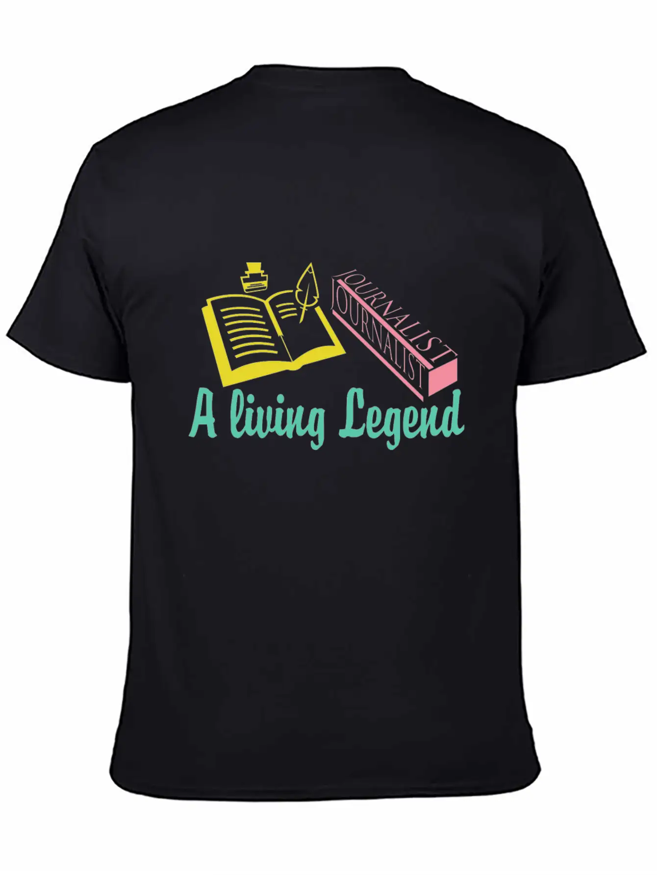 Journalist Unisex Casual T-Shirt – Clean Design For Daily Comfort