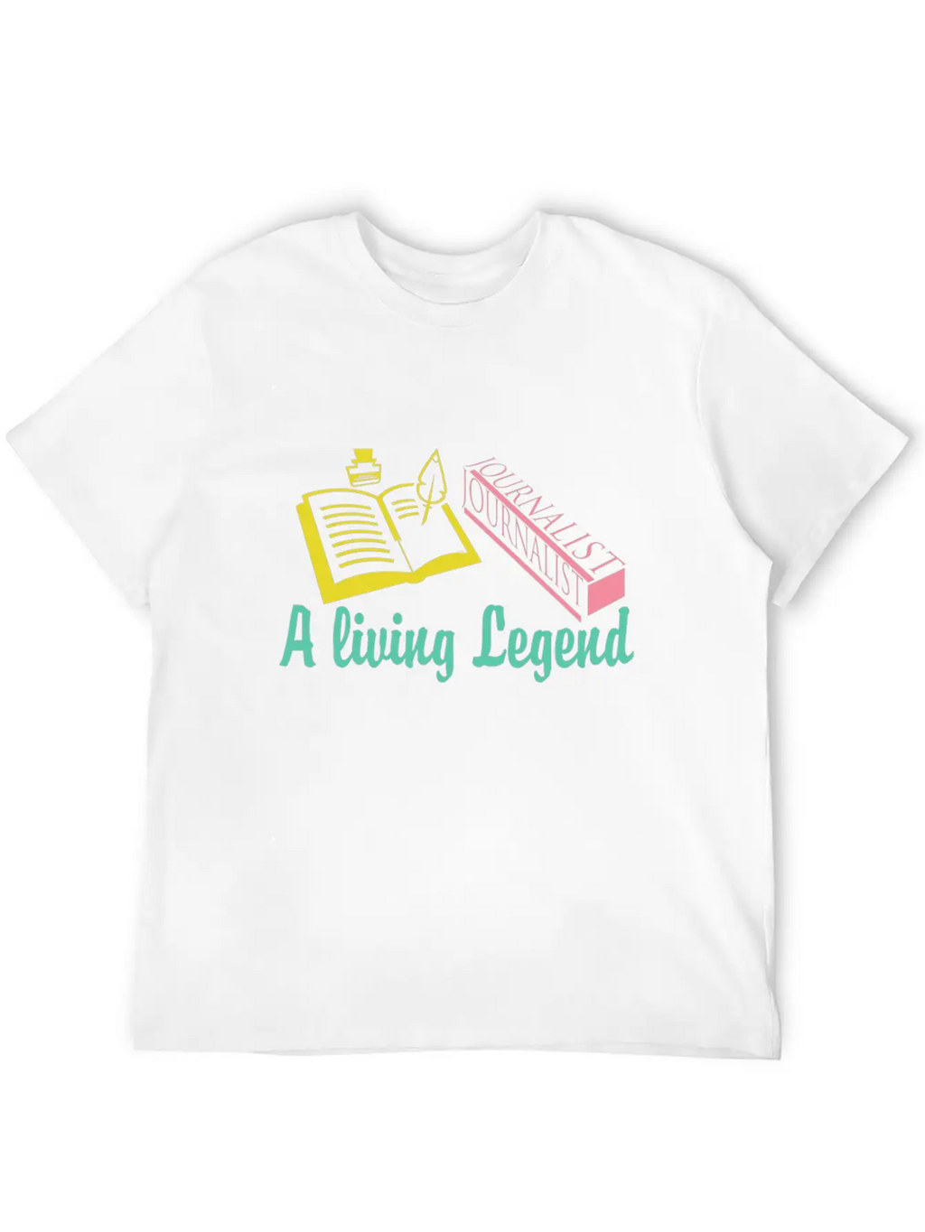 Journalist Unisex Casual T-Shirt – Clean Design For Daily Comfort