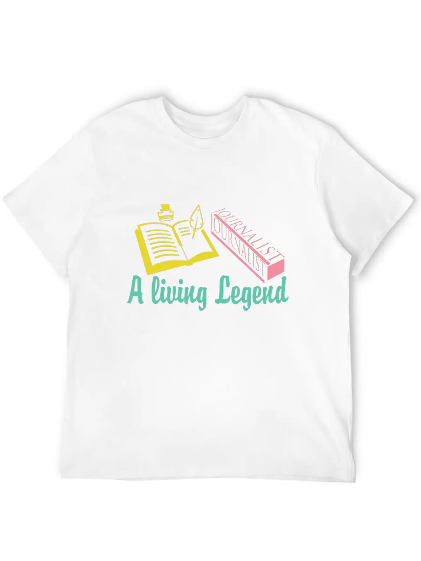 Journalist Unisex Casual T-Shirt – Clean Design For Daily Comfort