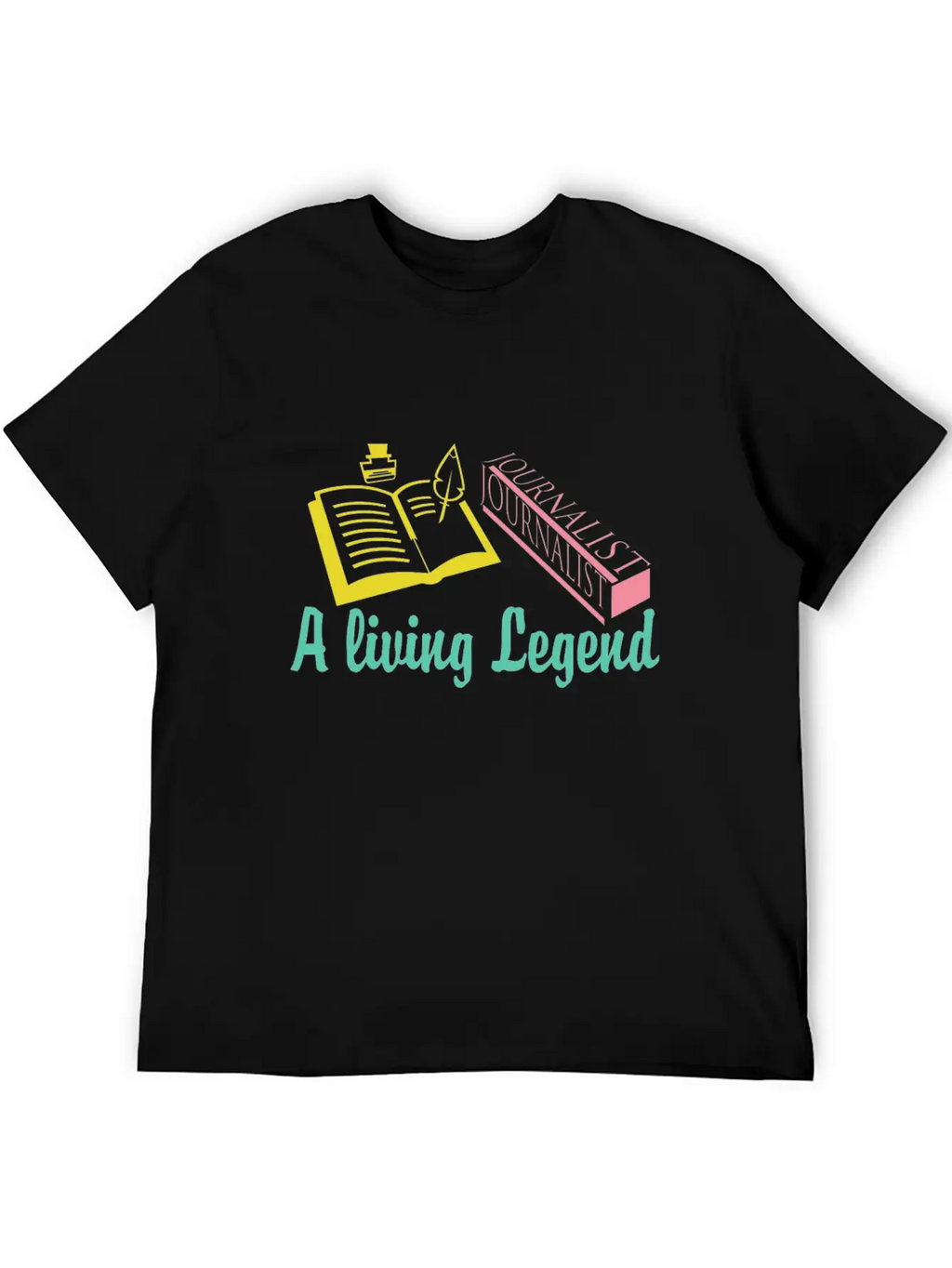 Journalist Unisex Casual T-Shirt – Clean Design For Daily Comfort