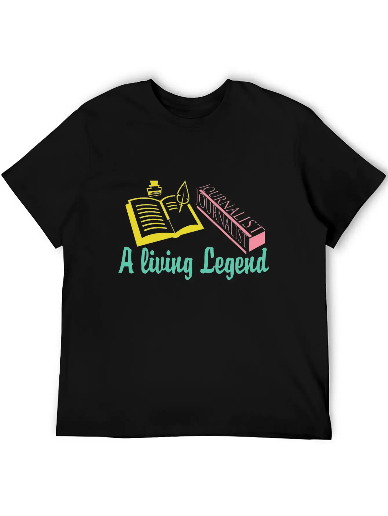 Journalist Unisex Casual T-Shirt – Clean Design For Daily Comfort