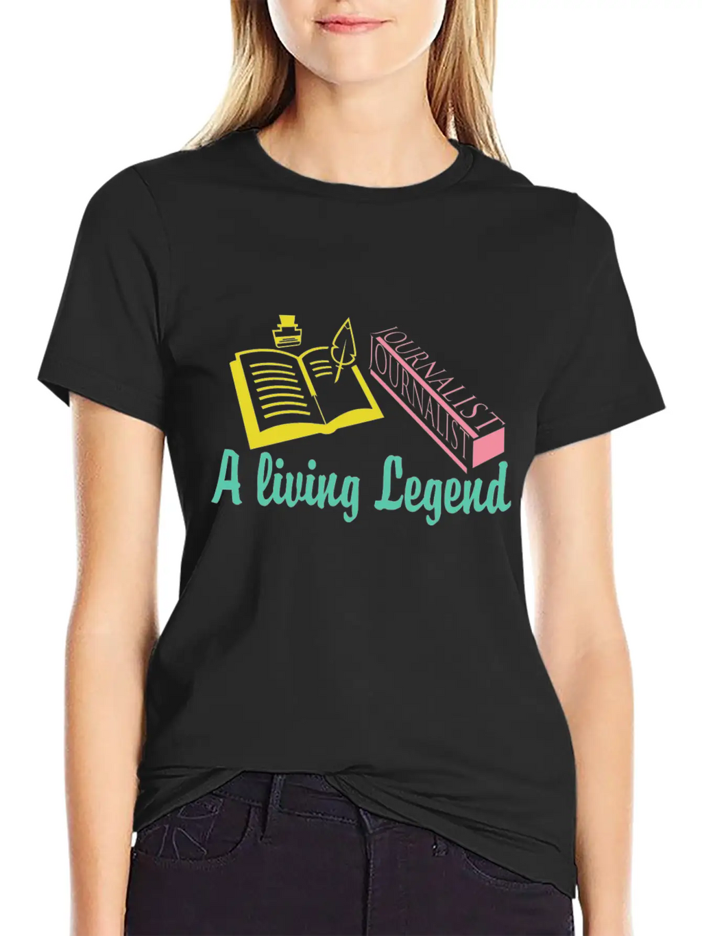 Journalist Unisex Casual T-Shirt – Clean Design For Daily Comfort
