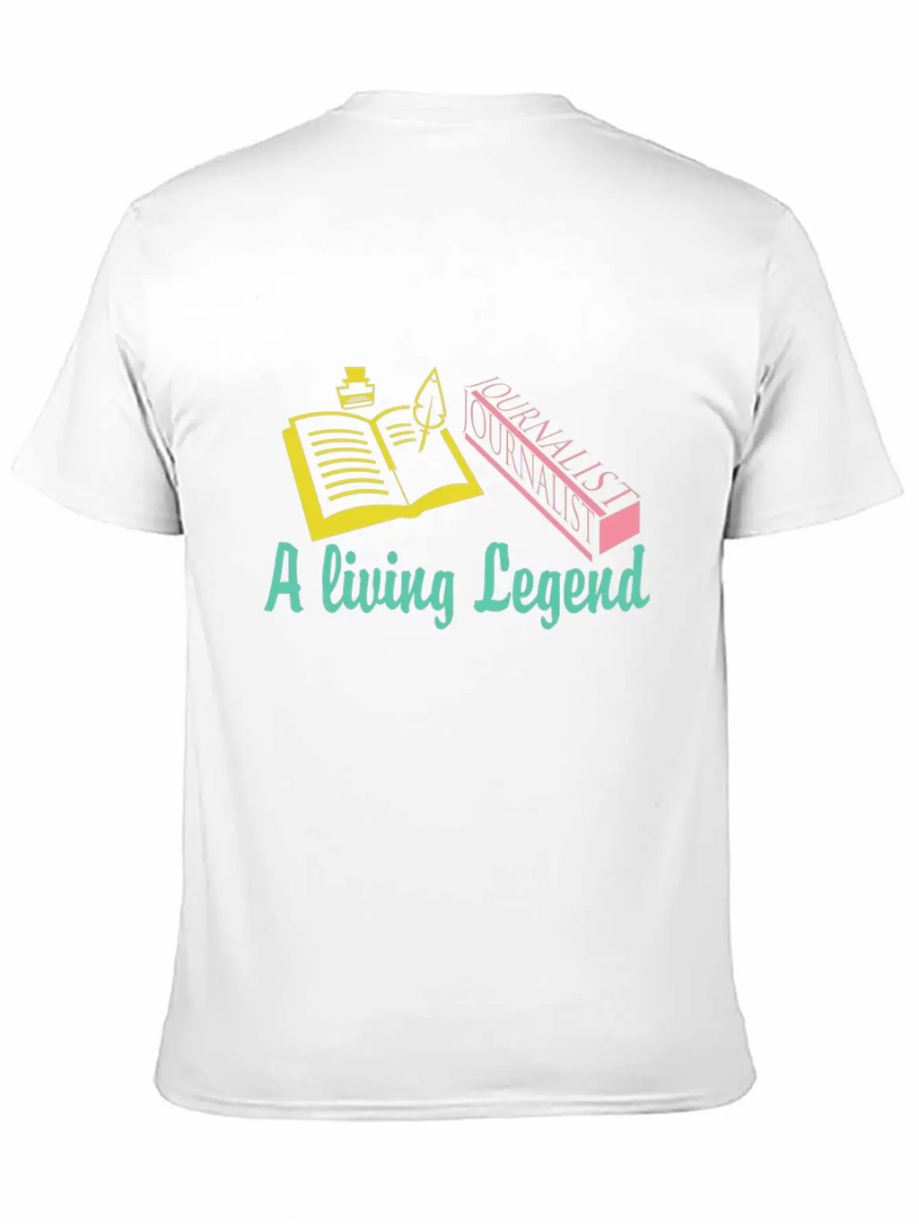 Journalist Unisex Casual T-Shirt – Clean Design For Daily Comfort