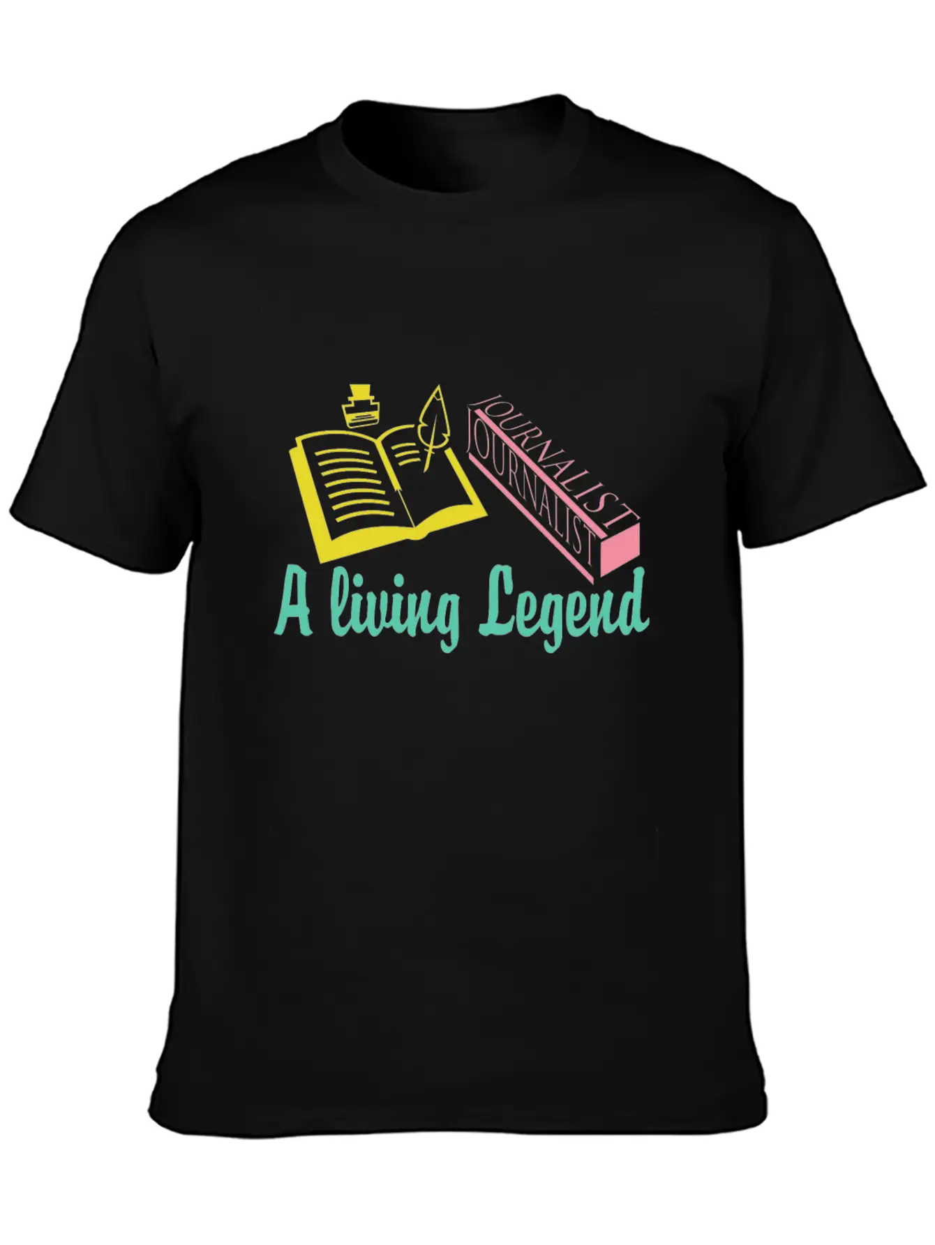Journalist Unisex Casual T-Shirt – Clean Design For Daily Comfort