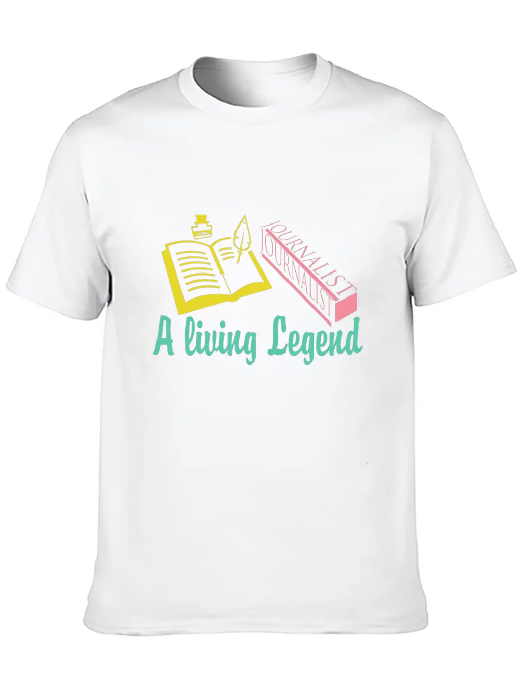 Journalist Unisex Casual T-Shirt – Clean Design For Daily Comfort