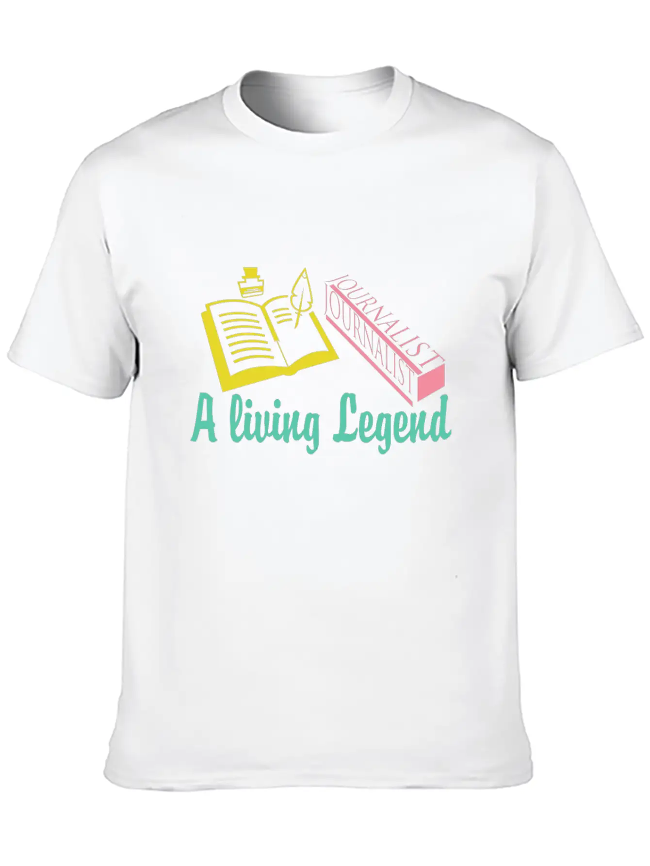 Journalist Unisex Casual T-Shirt – Clean Design For Daily Comfort