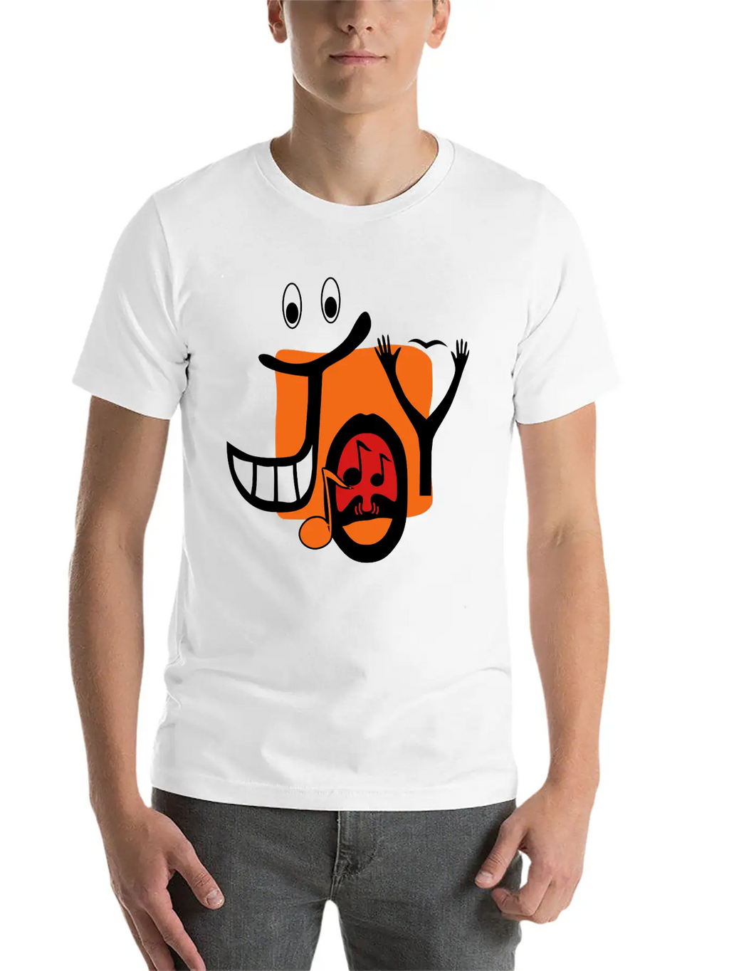 JOY! Breathable Graphic T-Shirt – Perfect For Casual Days