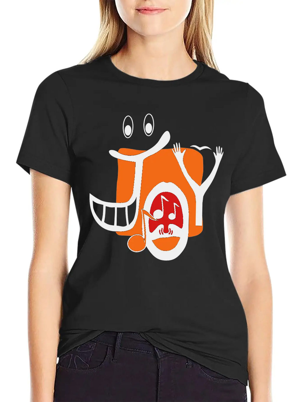 JOY! Breathable Graphic T-Shirt – Perfect For Casual Days